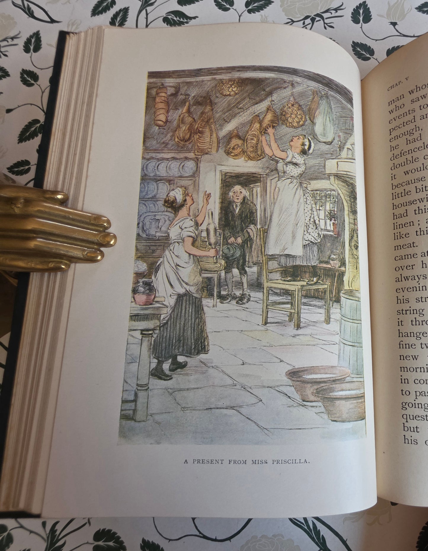 1907 Silas Marner by George Eliot : Illustrated Antique Edition in the Cranford Series