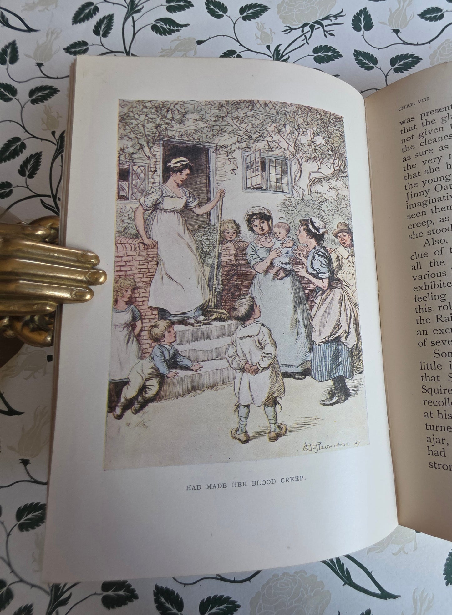 1907 Silas Marner by George Eliot : Illustrated Antique Edition in the Cranford Series