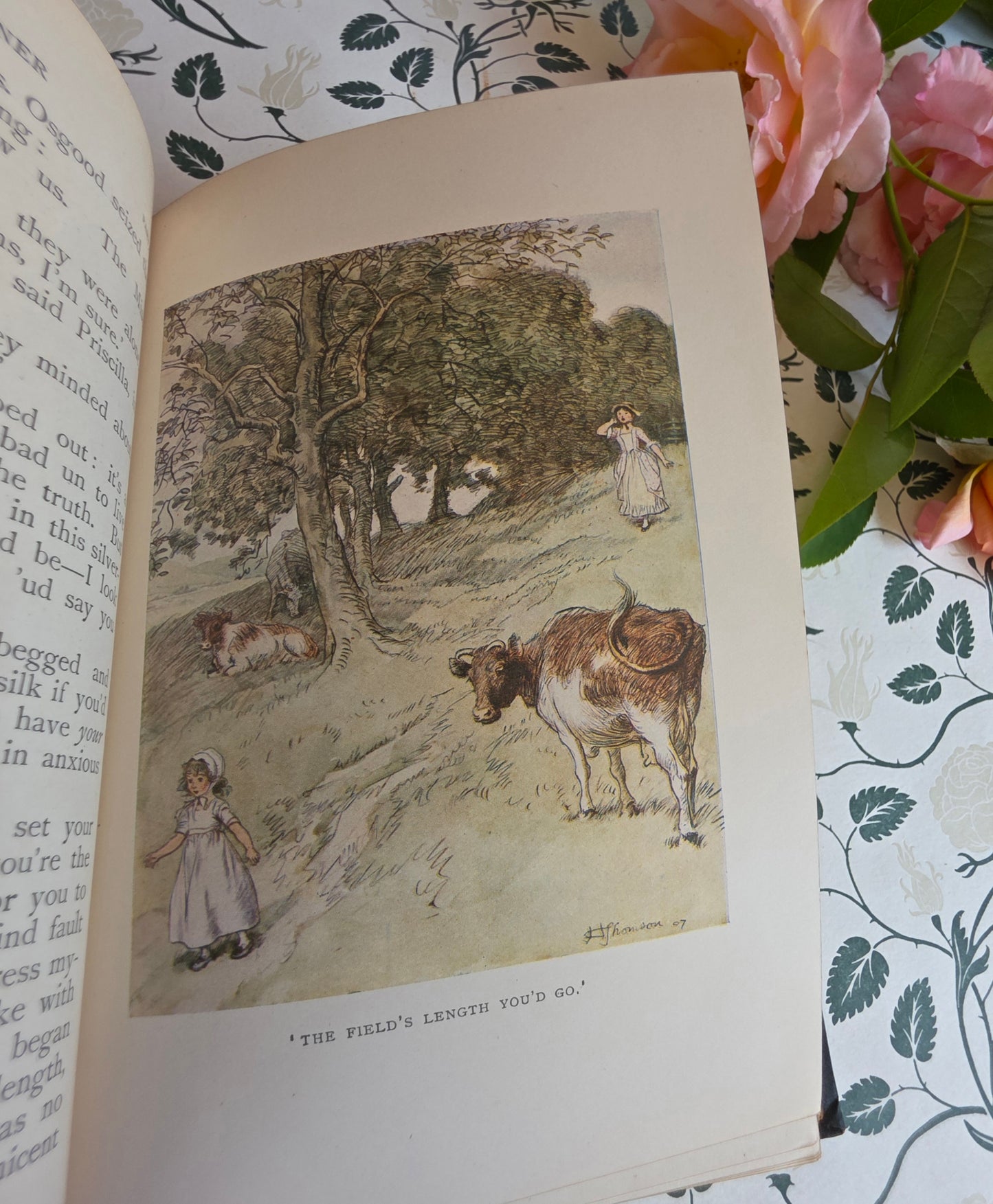 1907 Silas Marner by George Eliot : Illustrated Antique Edition in the Cranford Series