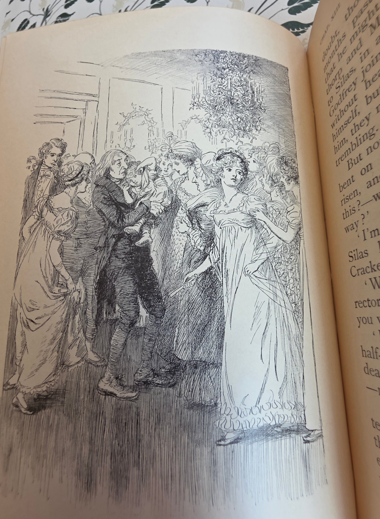 1907 Silas Marner by George Eliot : Illustrated Antique Edition in the Cranford Series