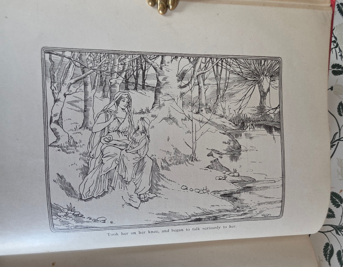 RARE 1902 The White Prince of the Stolen Roses - A Story of Flowerland by Kate Stanway - Illustrated Antique Book