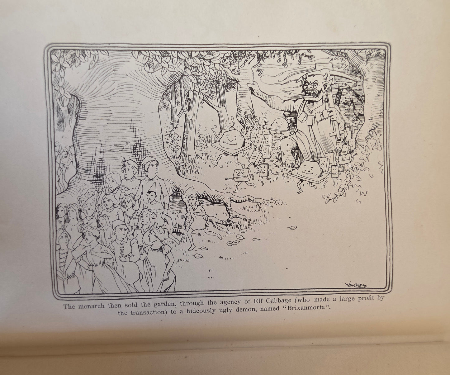 RARE 1902 The White Prince of the Stolen Roses - A Story of Flowerland by Kate Stanway - Illustrated Antique Book