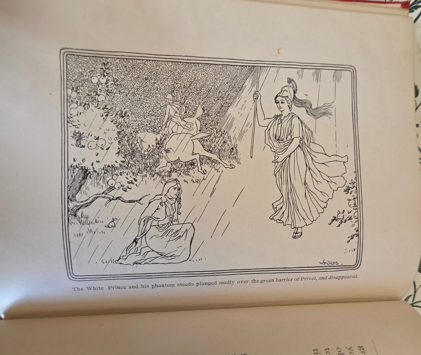 RARE 1902 The White Prince of the Stolen Roses - A Story of Flowerland by Kate Stanway - Illustrated Antique Book