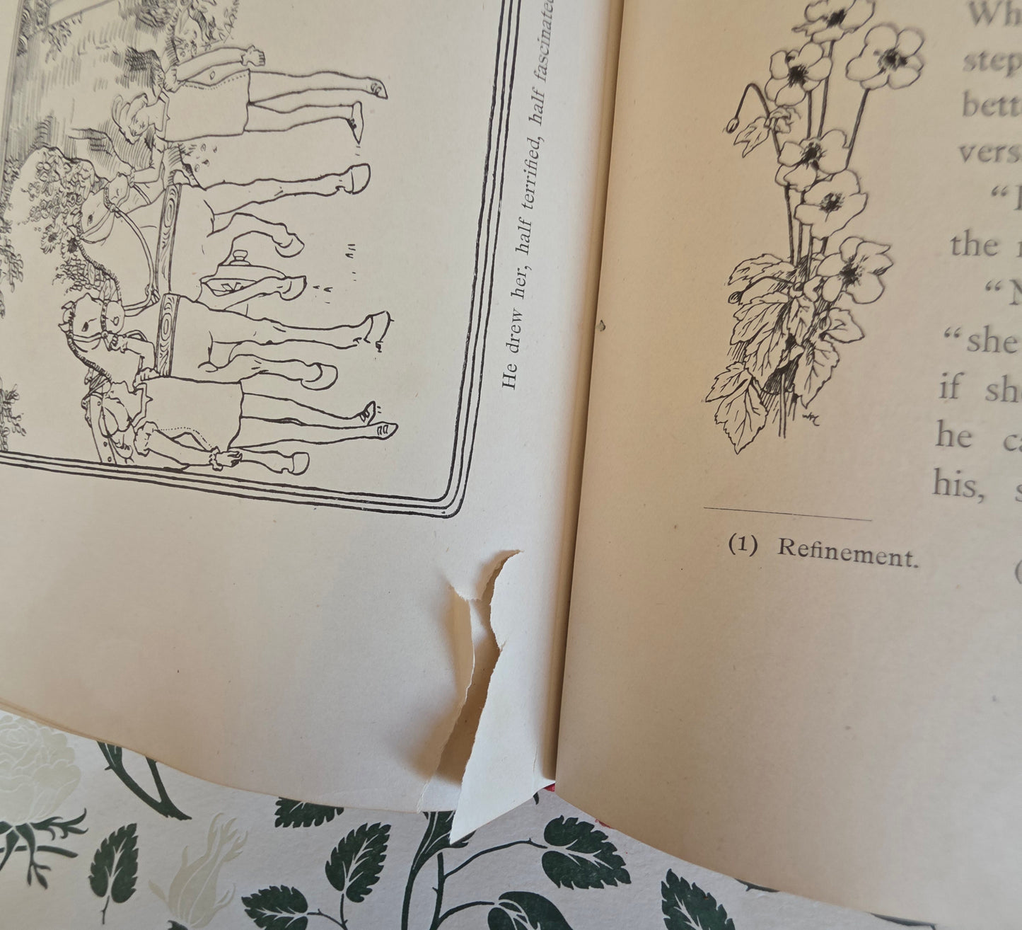 RARE 1902 The White Prince of the Stolen Roses - A Story of Flowerland by Kate Stanway - Illustrated Antique Book