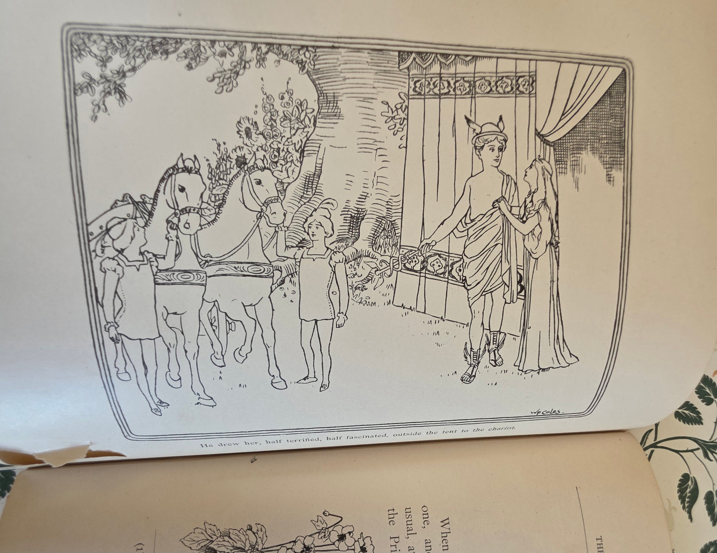 RARE 1902 The White Prince of the Stolen Roses - A Story of Flowerland by Kate Stanway - Illustrated Antique Book