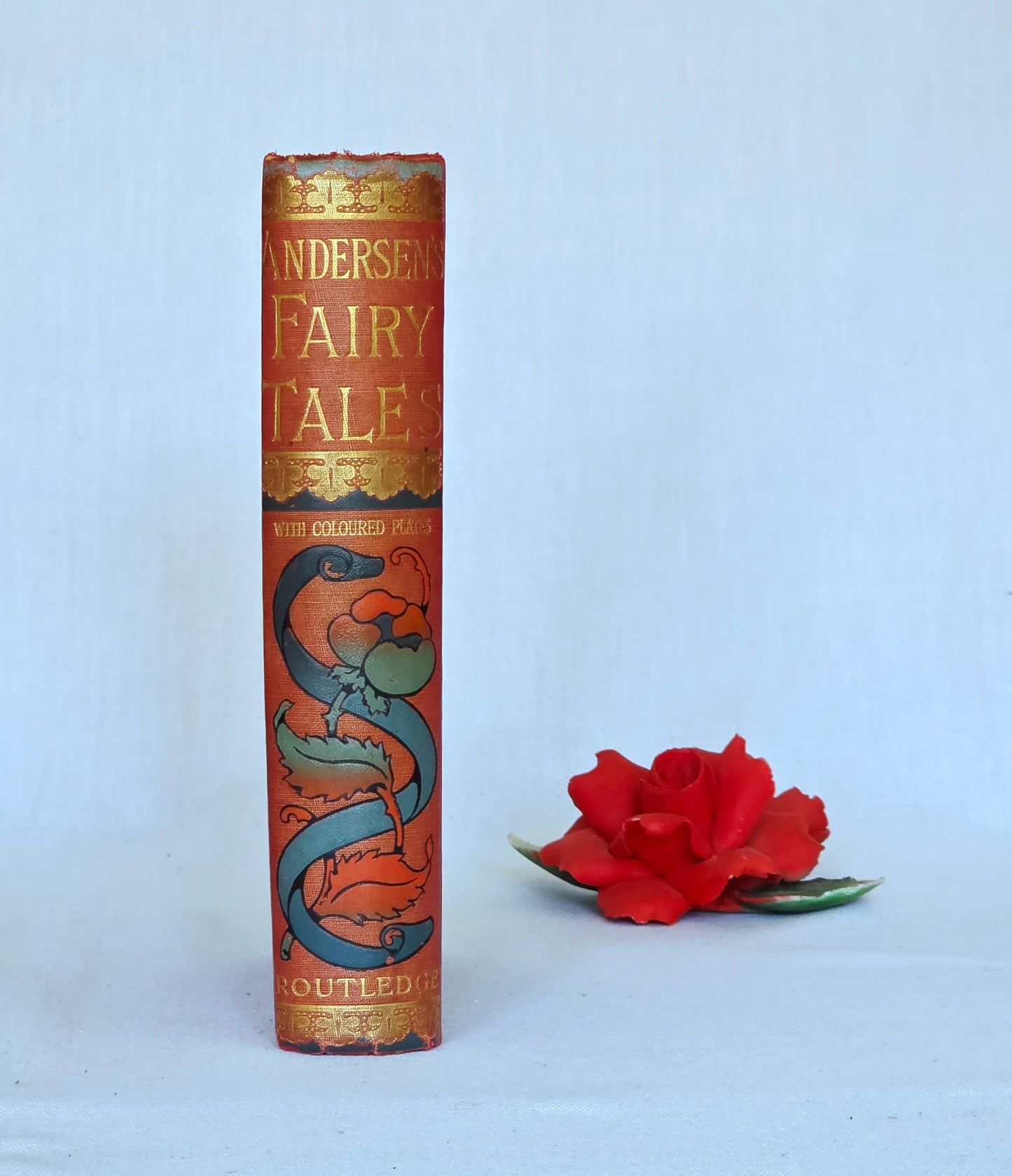 1880s Fairy Tales and Stories by Hans Christian Andersen - Illustrated Antique Book