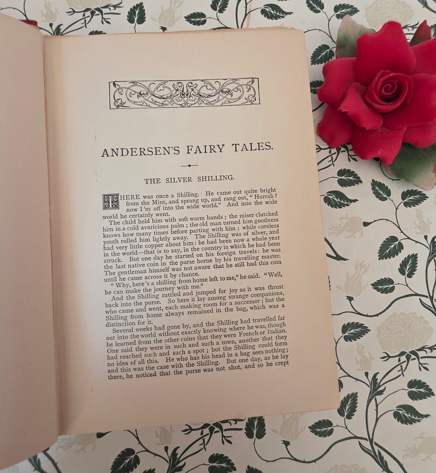 1880s Fairy Tales and Stories by Hans Christian Andersen - Illustrated Antique Book