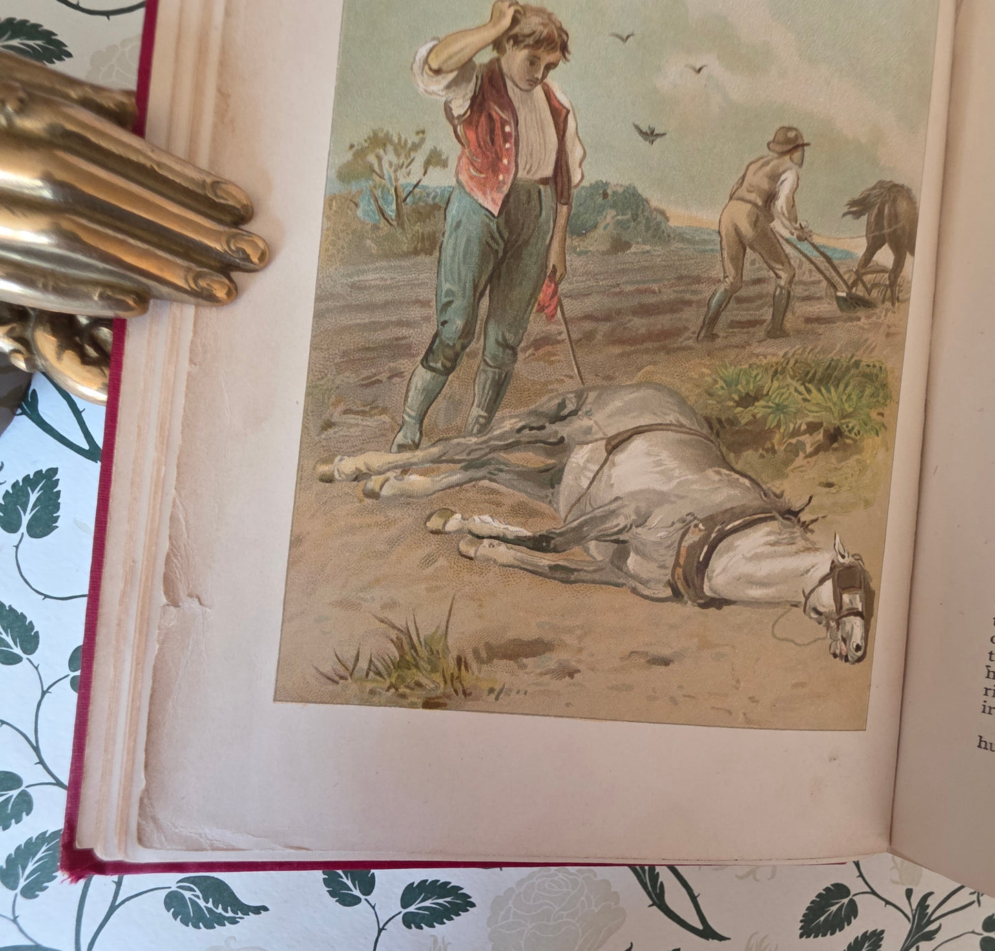1880s Fairy Tales and Stories by Hans Christian Andersen - Illustrated Antique Book