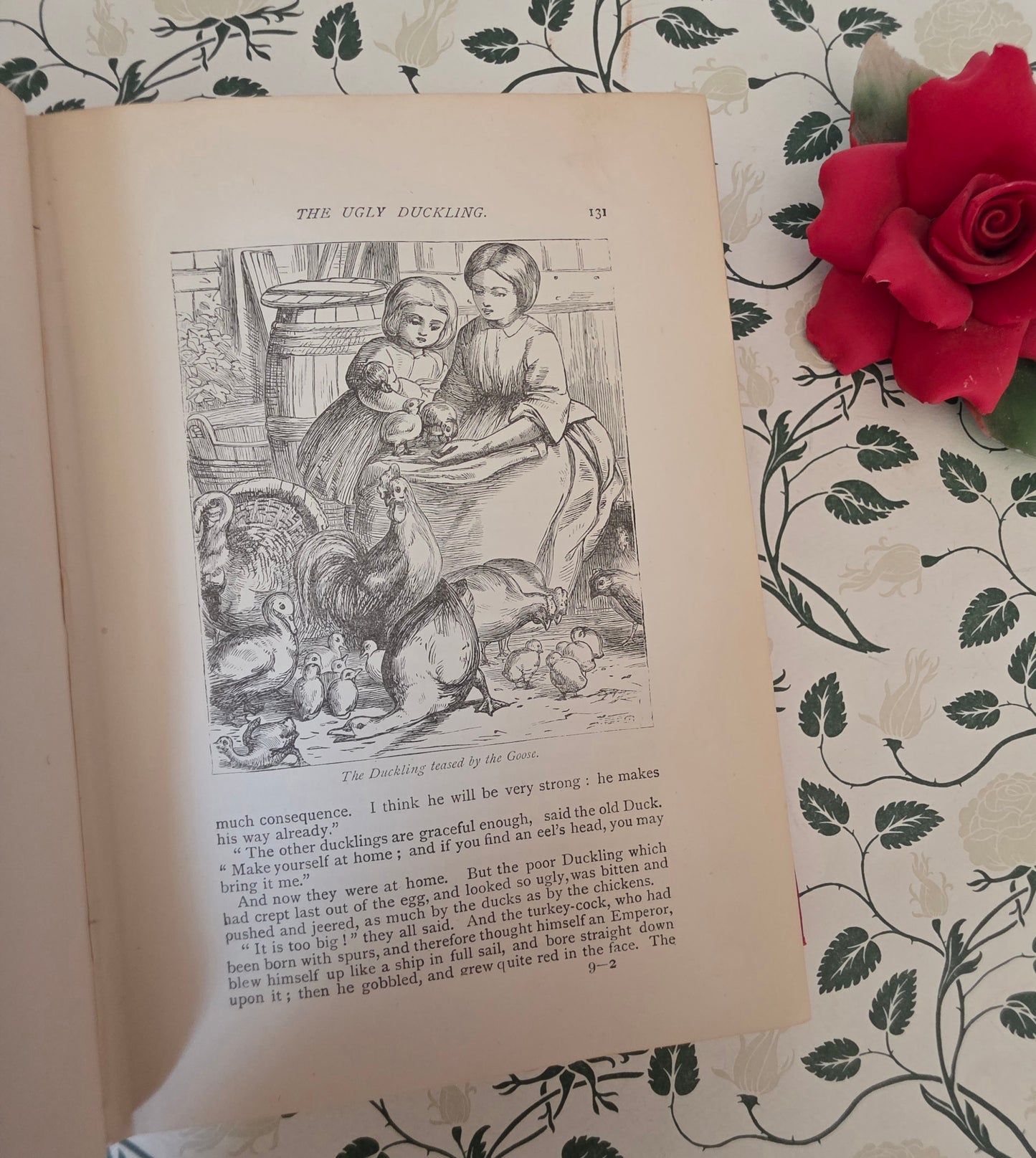 1880s Fairy Tales and Stories by Hans Christian Andersen - Illustrated Antique Book