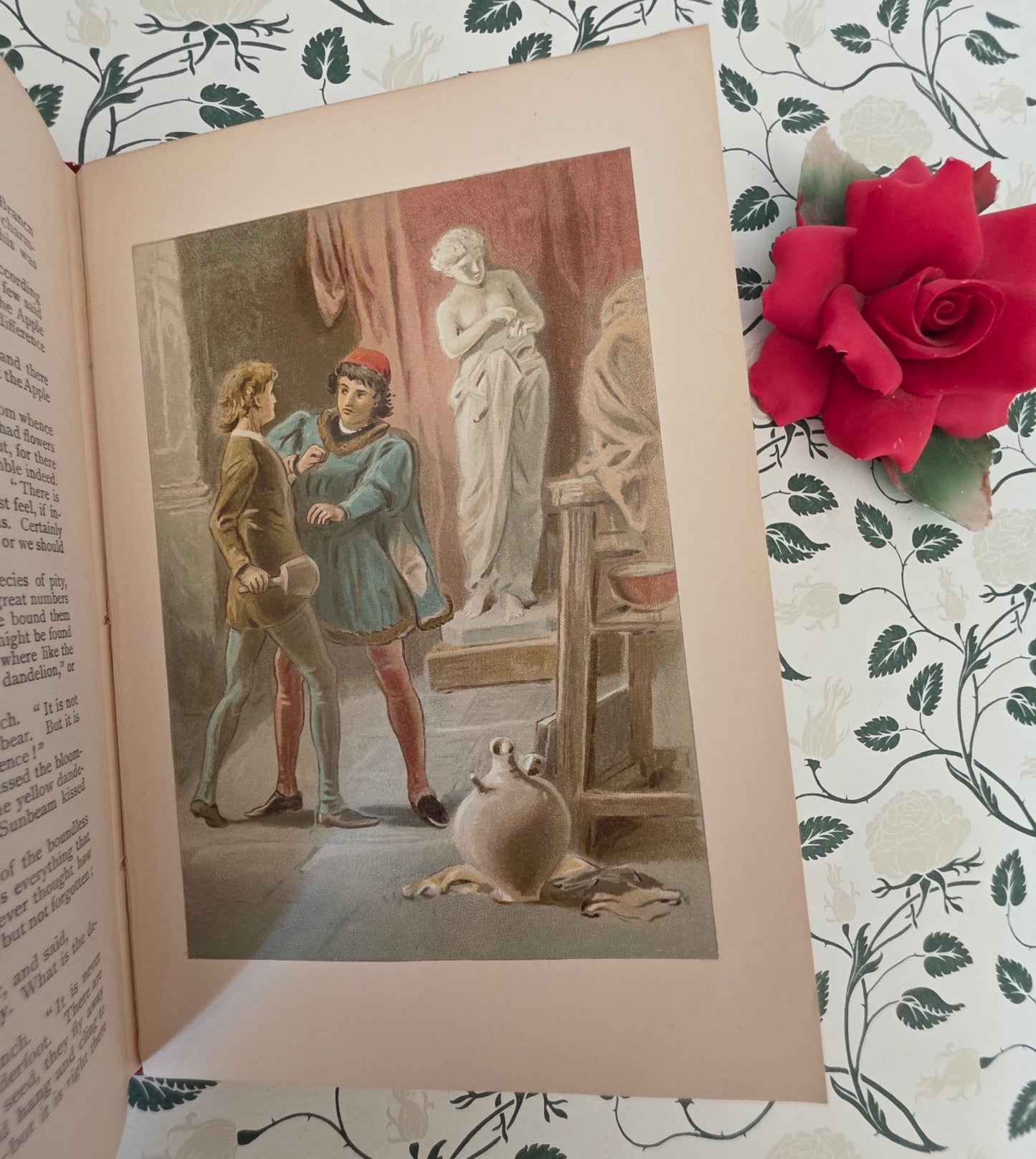 1880s Fairy Tales and Stories by Hans Christian Andersen - Illustrated Antique Book