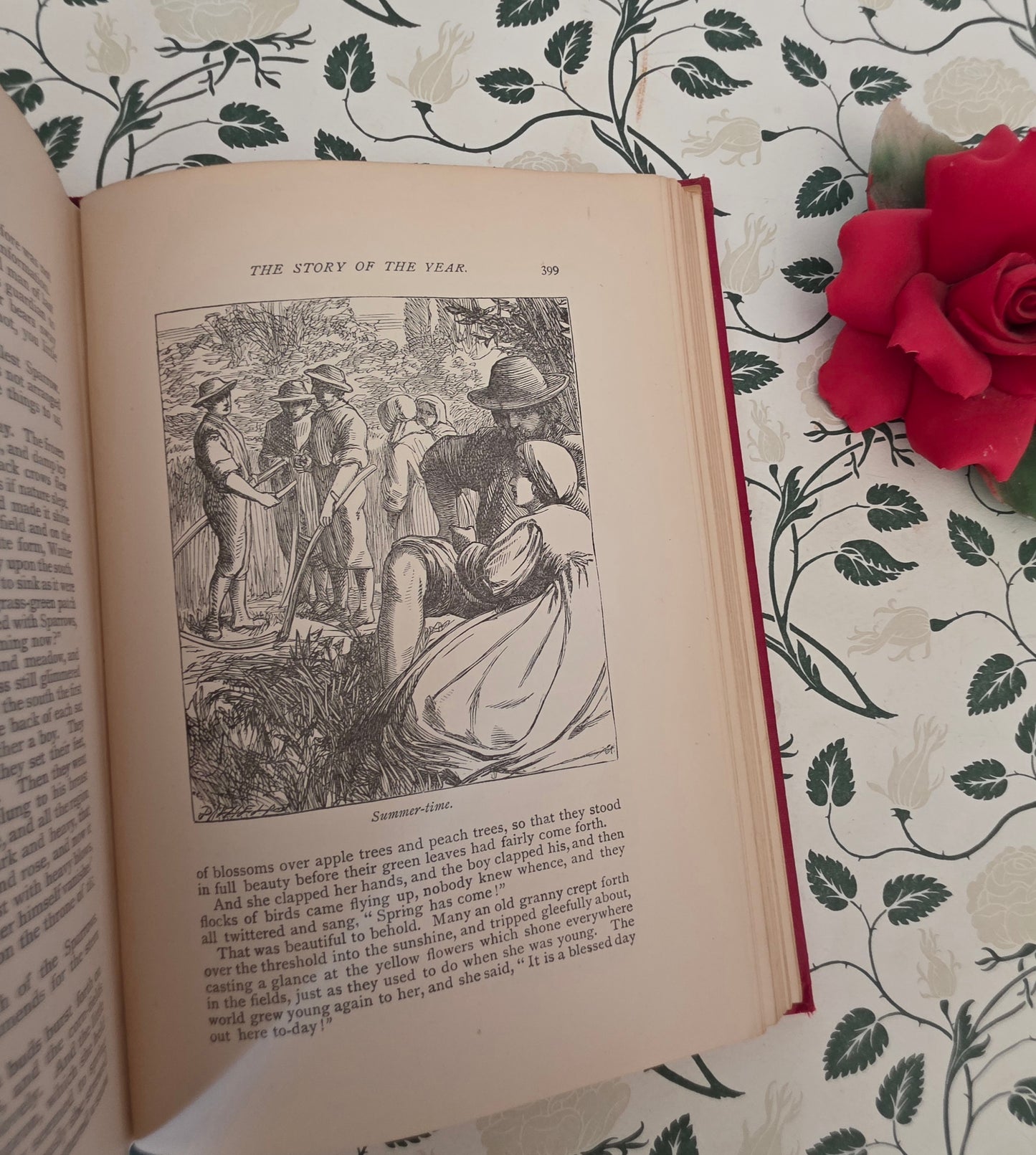 1880s Fairy Tales and Stories by Hans Christian Andersen - Illustrated Antique Book