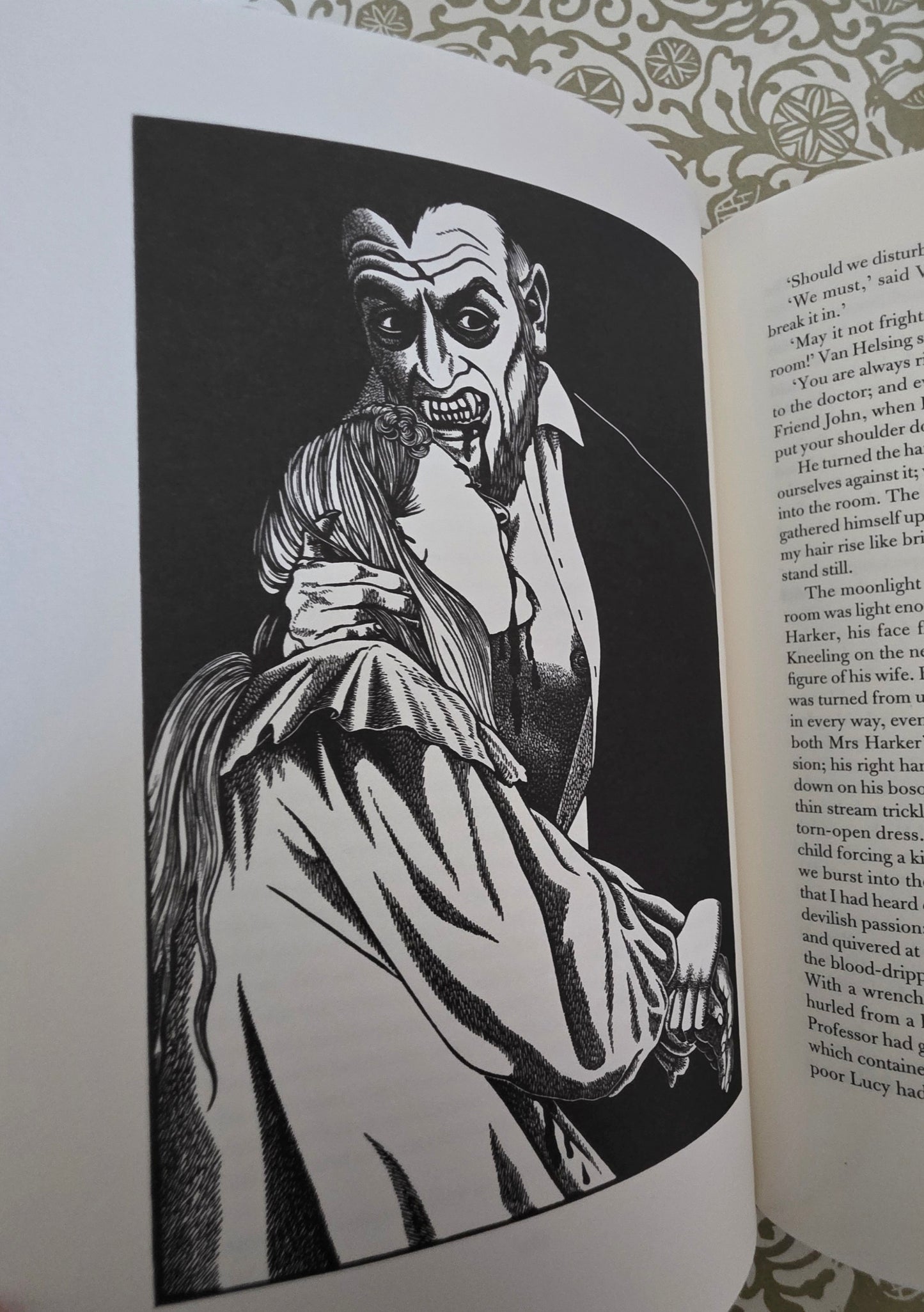 2009 Dracula by Bram Stoker - Collectible Hardback Book in Slipcase - Illustrated