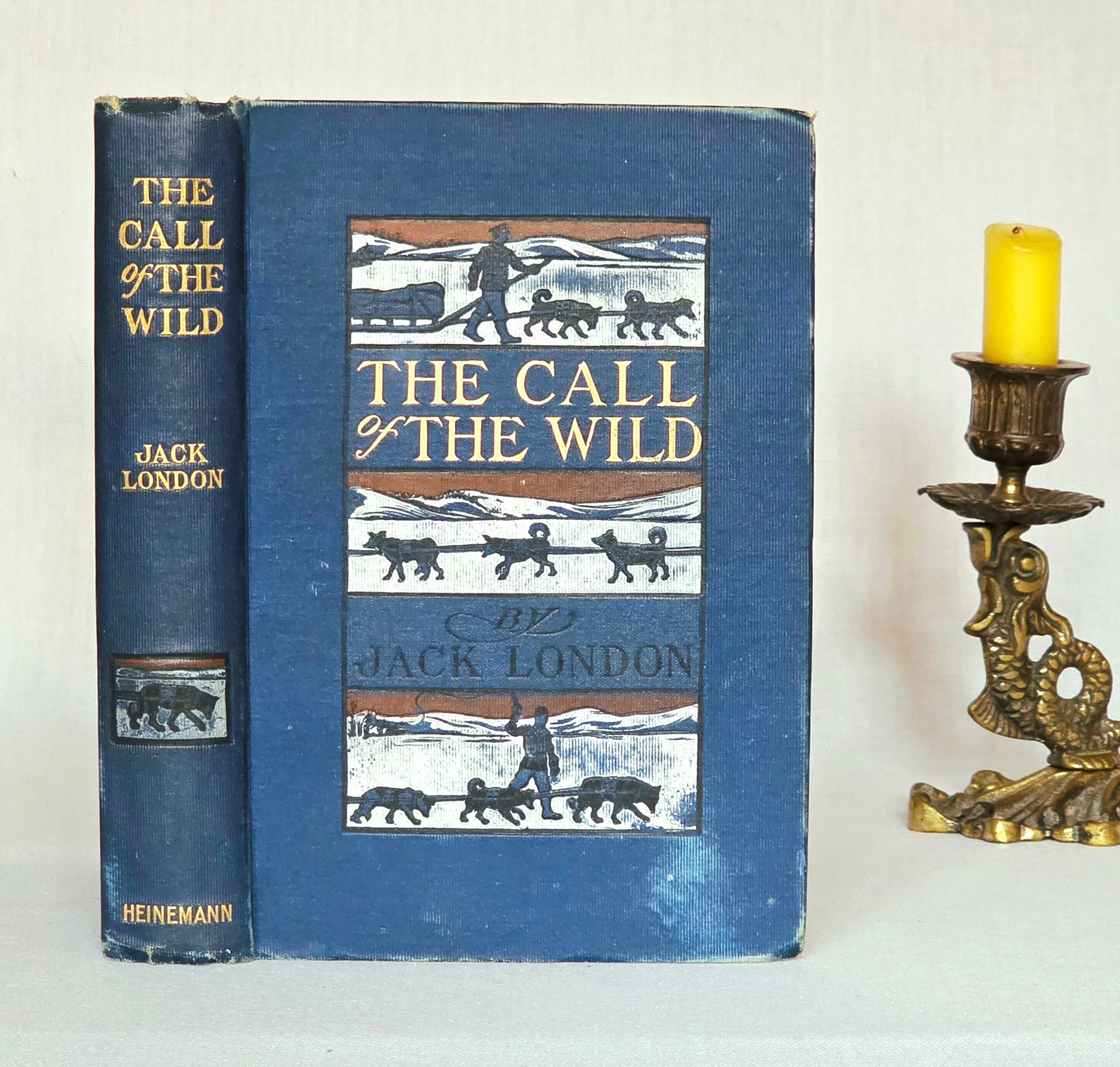 1903 The Call of The Wild by Jack London - SCARCE Early Edition - Illustrated Antique Book