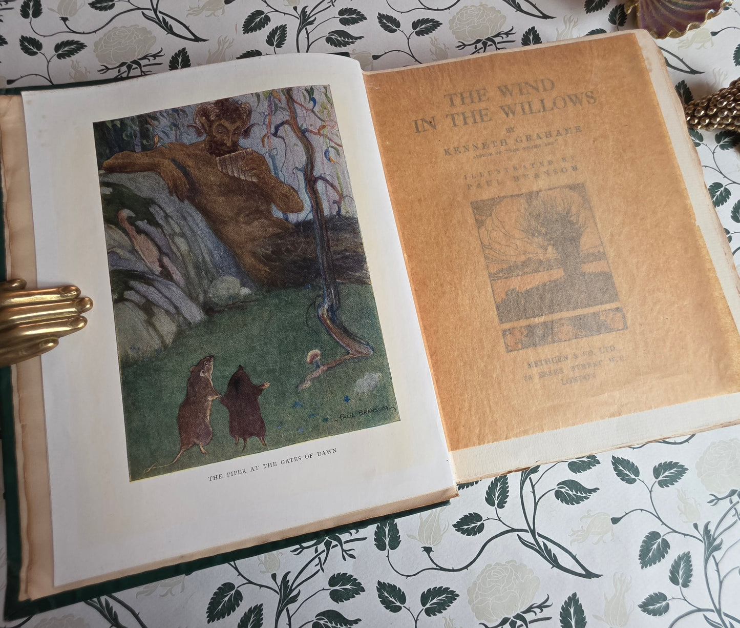 1913 The Wind in the Willows by Kenneth Grahame - First Illustrated Edition