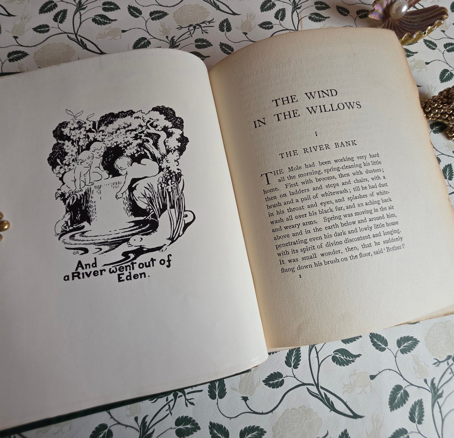1913 The Wind in the Willows by Kenneth Grahame - First Illustrated Edition