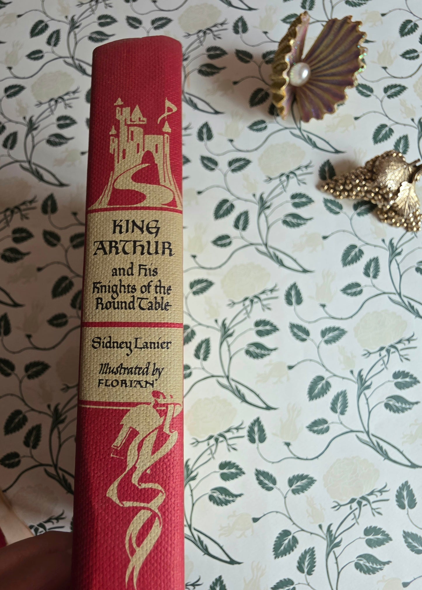 1950 King Arthur and His Knights of the Round Table - Illustrated Vintage Book