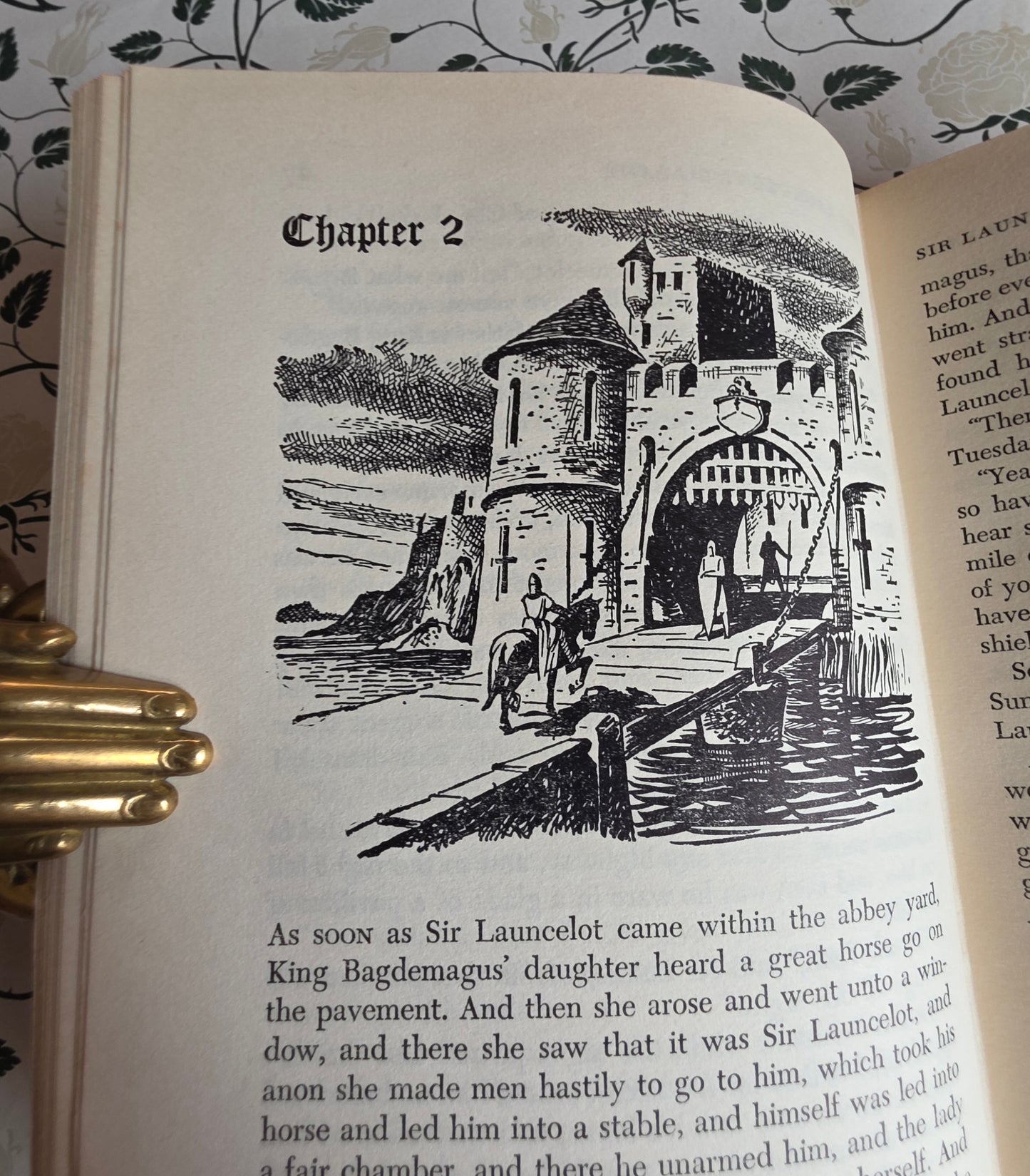 1950 King Arthur and His Knights of the Round Table - Illustrated Vintage Book