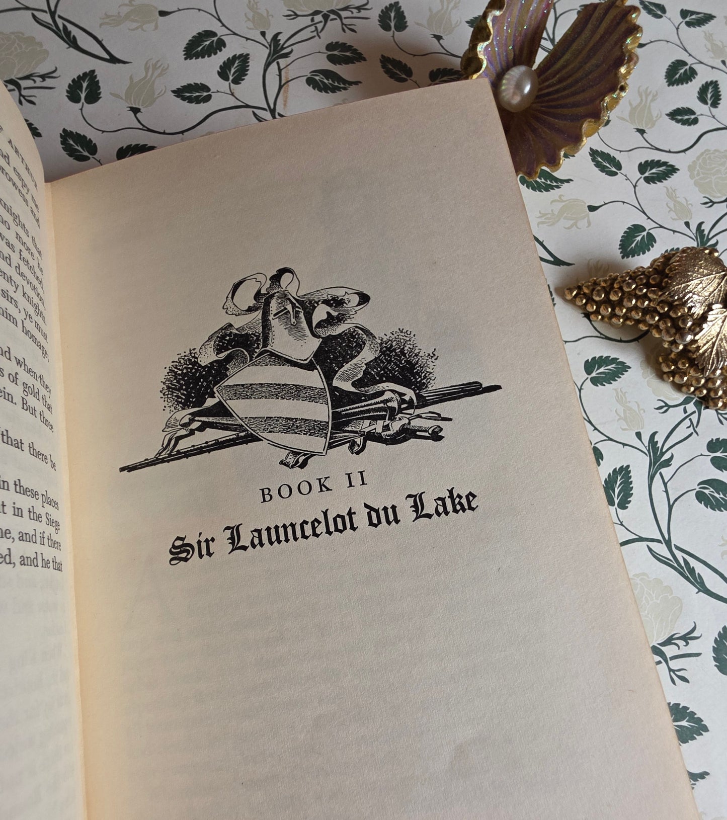 1950 King Arthur and His Knights of the Round Table - Illustrated Vintage Book