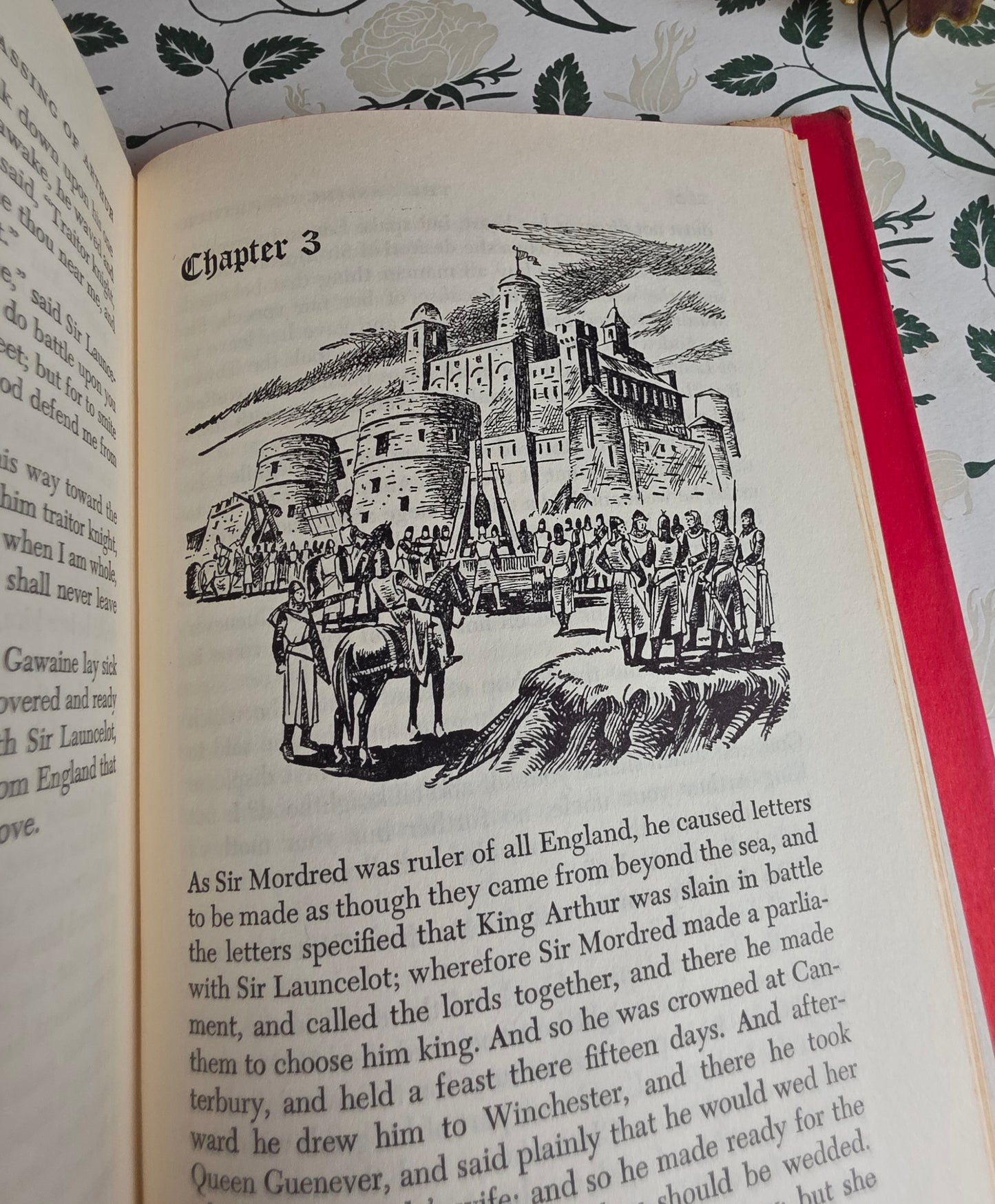 1950 King Arthur and His Knights of the Round Table - Illustrated Vintage Book
