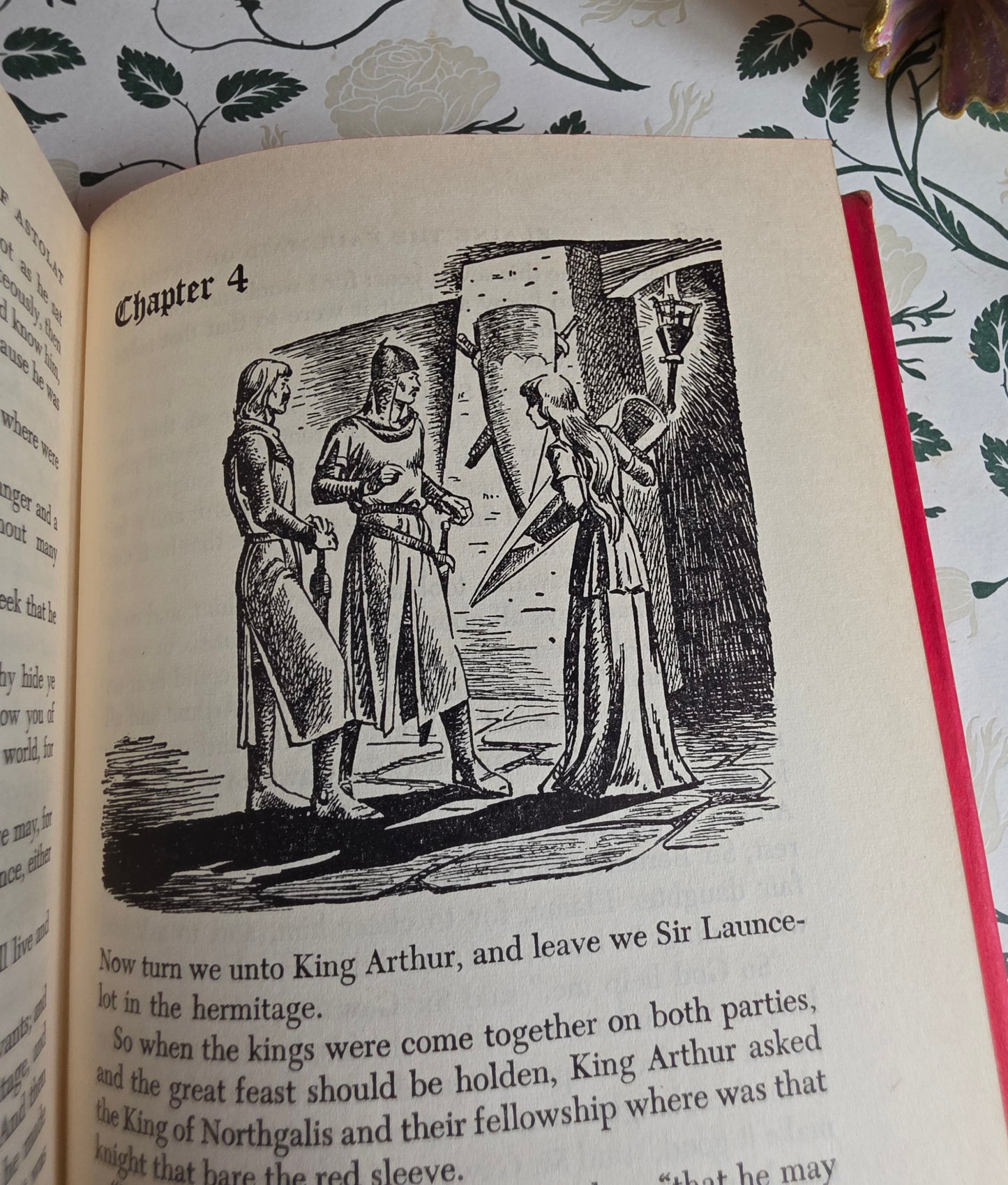 1950 King Arthur and His Knights of the Round Table - Illustrated Vintage Book