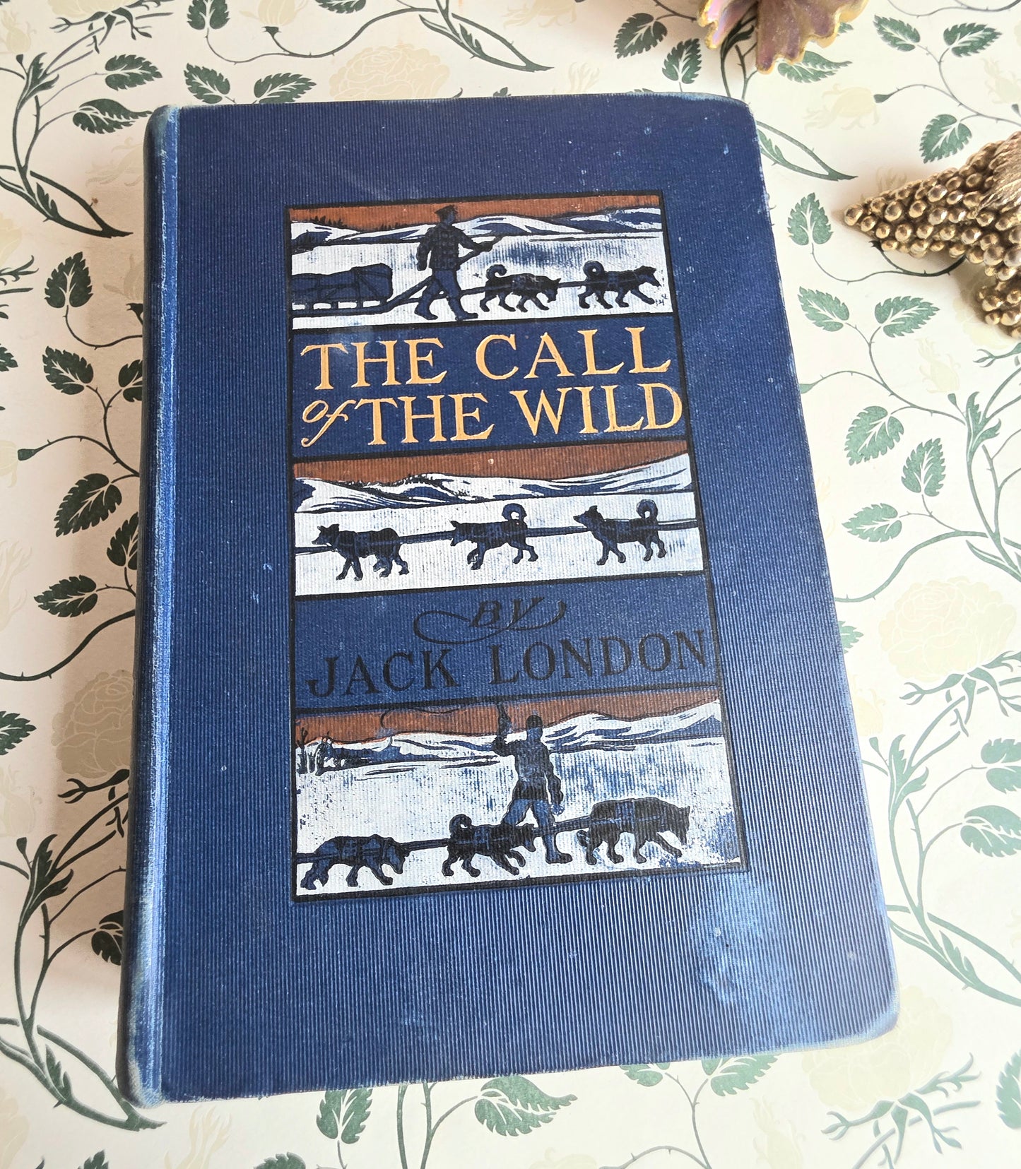 1903 The Call of The Wild by Jack London - SCARCE Early Edition - Illustrated Antique Book