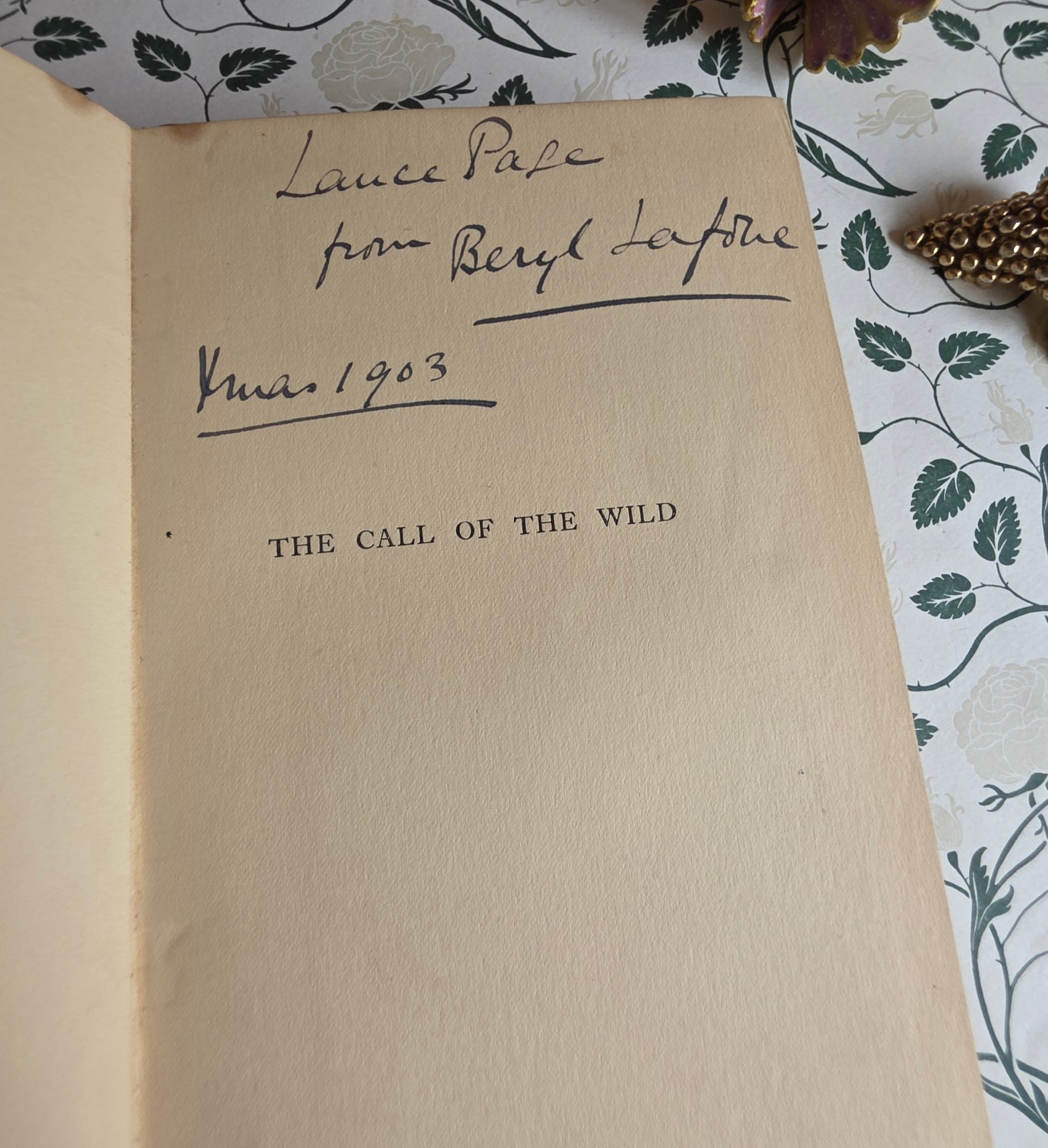 1903 The Call of The Wild by Jack London - SCARCE Early Edition - Illustrated Antique Book