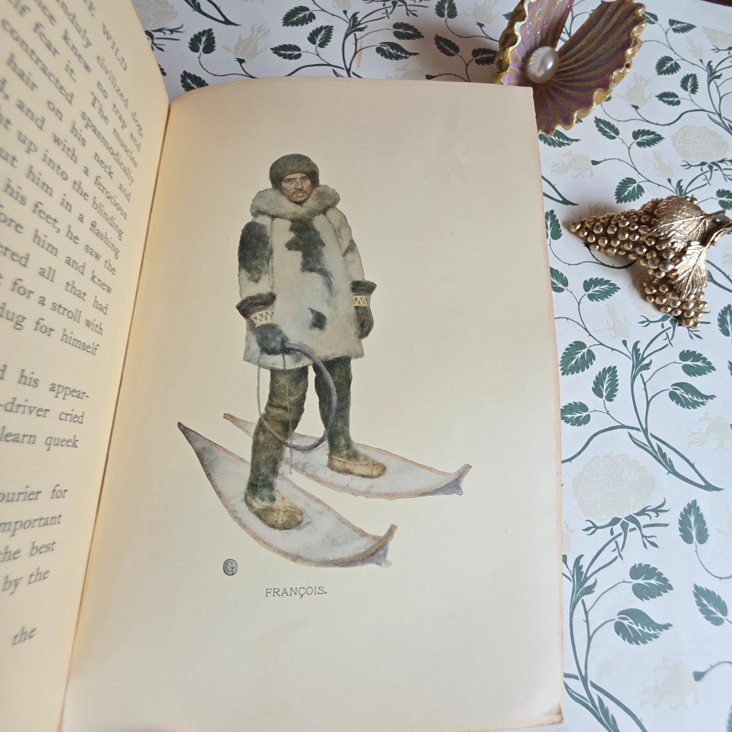 1903 The Call of The Wild by Jack London - SCARCE Early Edition - Illustrated Antique Book