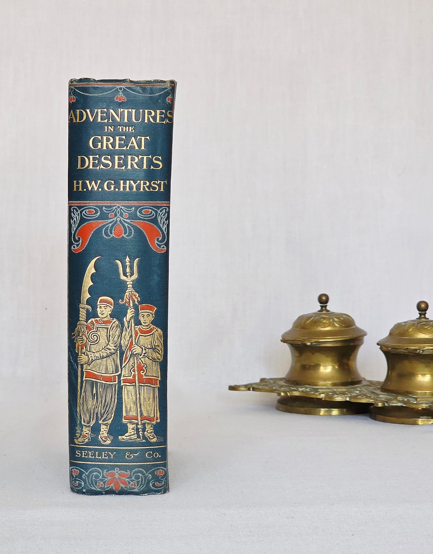 Adventures in The Great Deserts - Scarce, Illustrated Antique Book