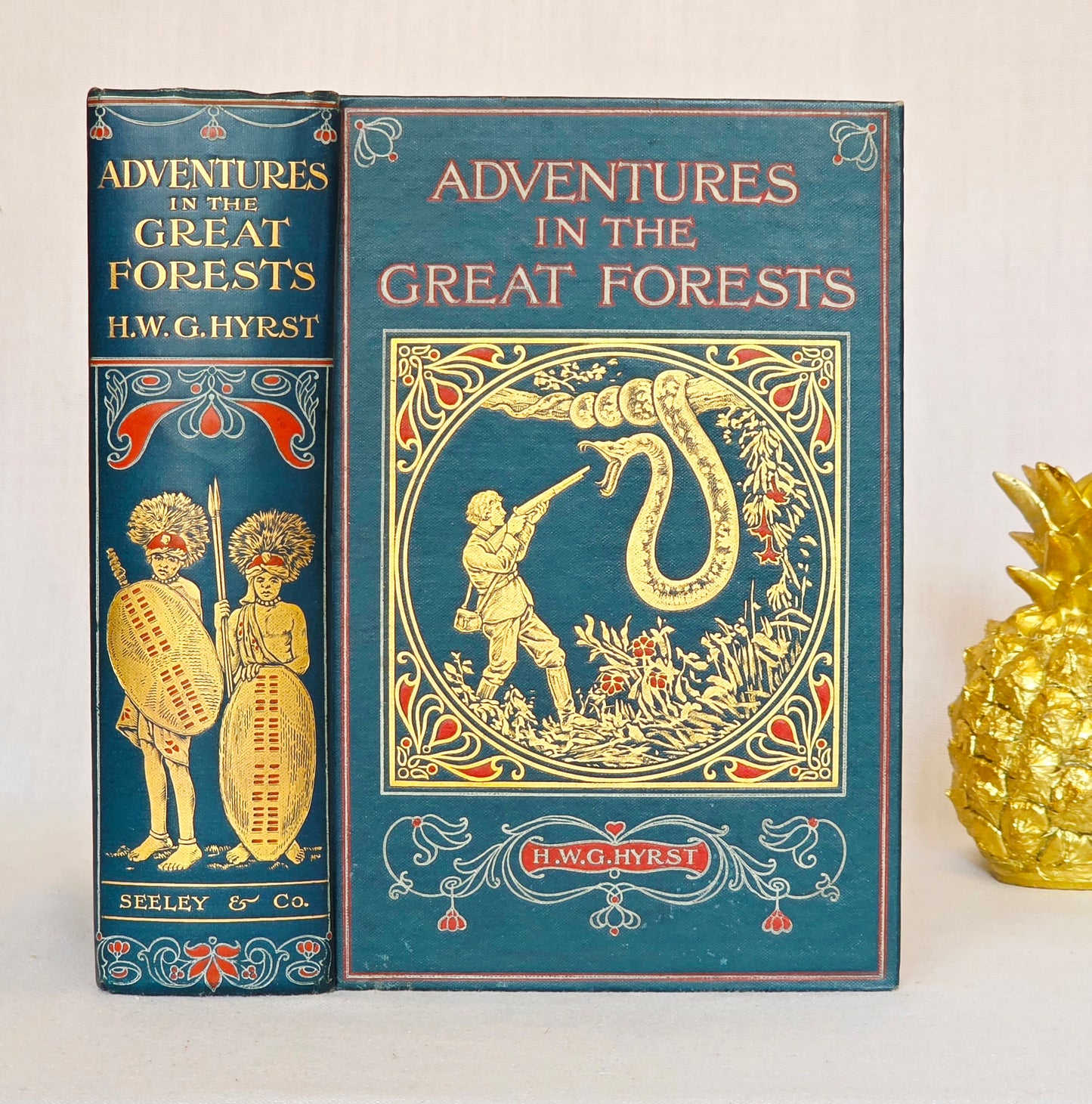Adventures in The Great Forests - Scarce, Illustrated Antique Book