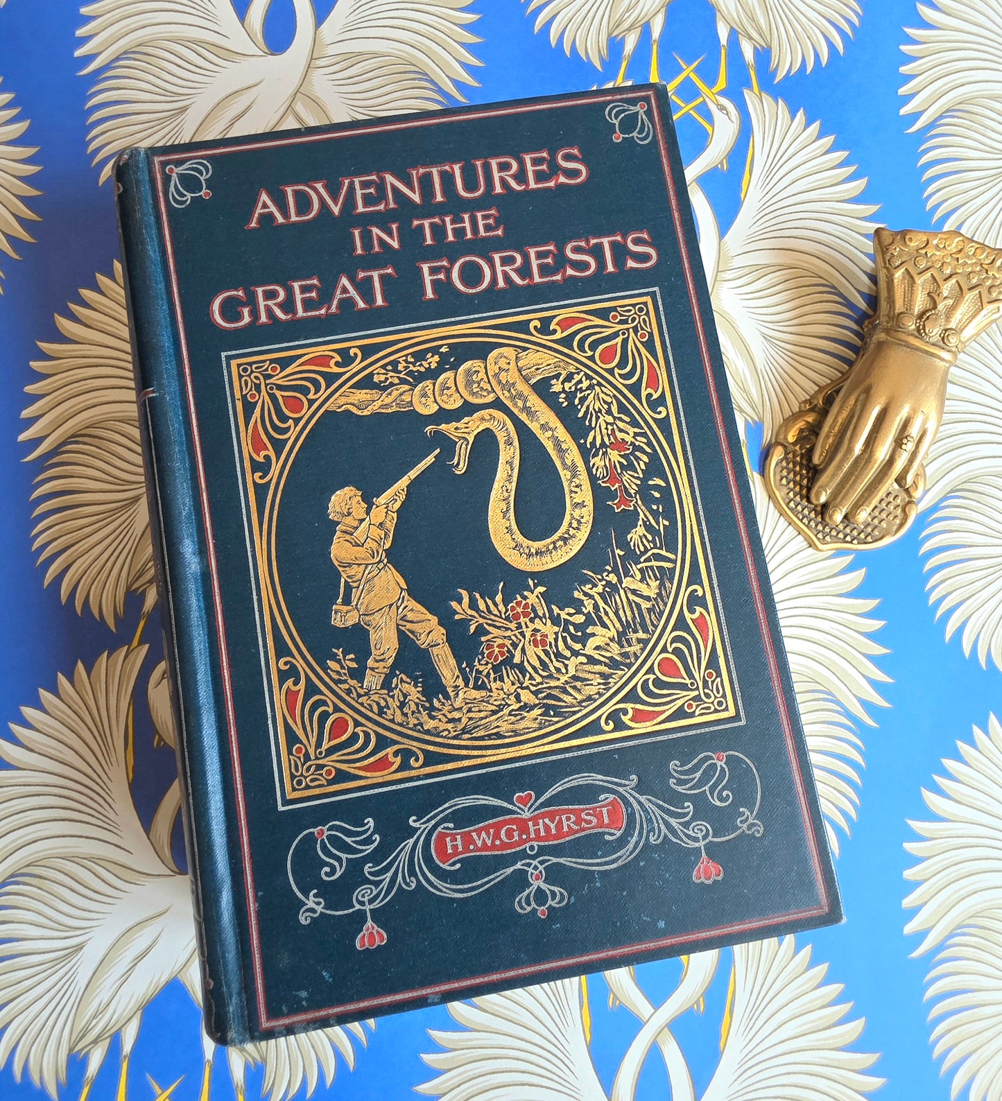 Adventures in The Great Forests - Scarce, Illustrated Antique Book