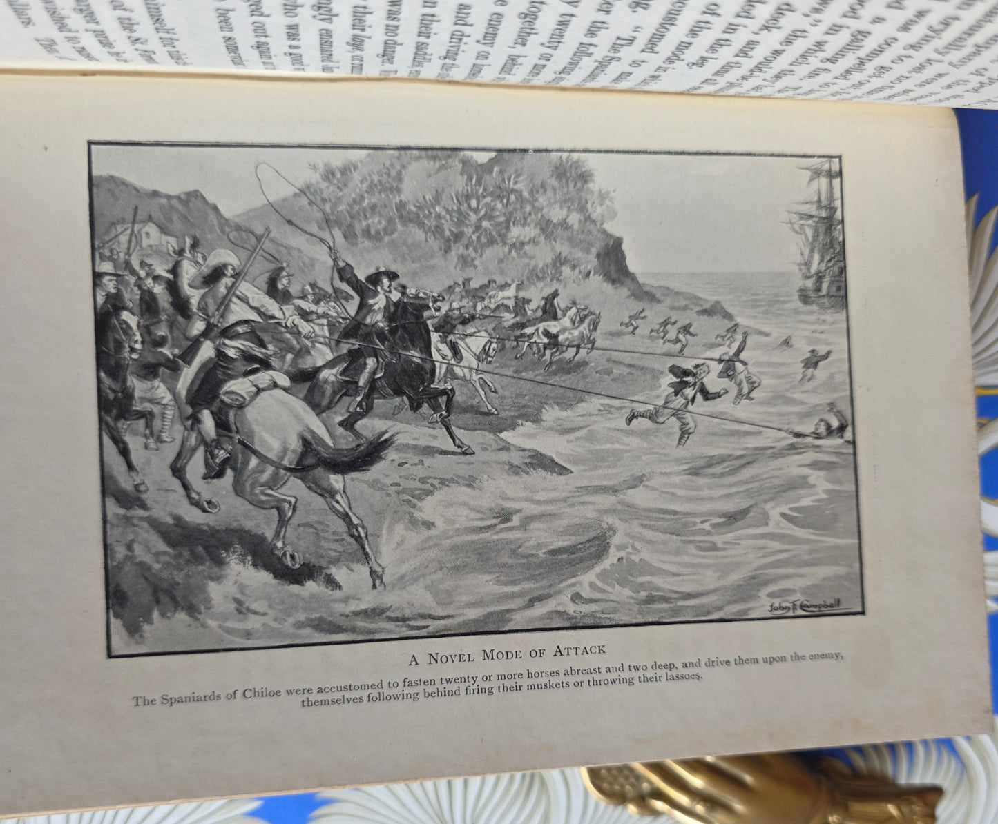 1913 Adventures in Southern Seas - Scarce, Illustrated Antique Book