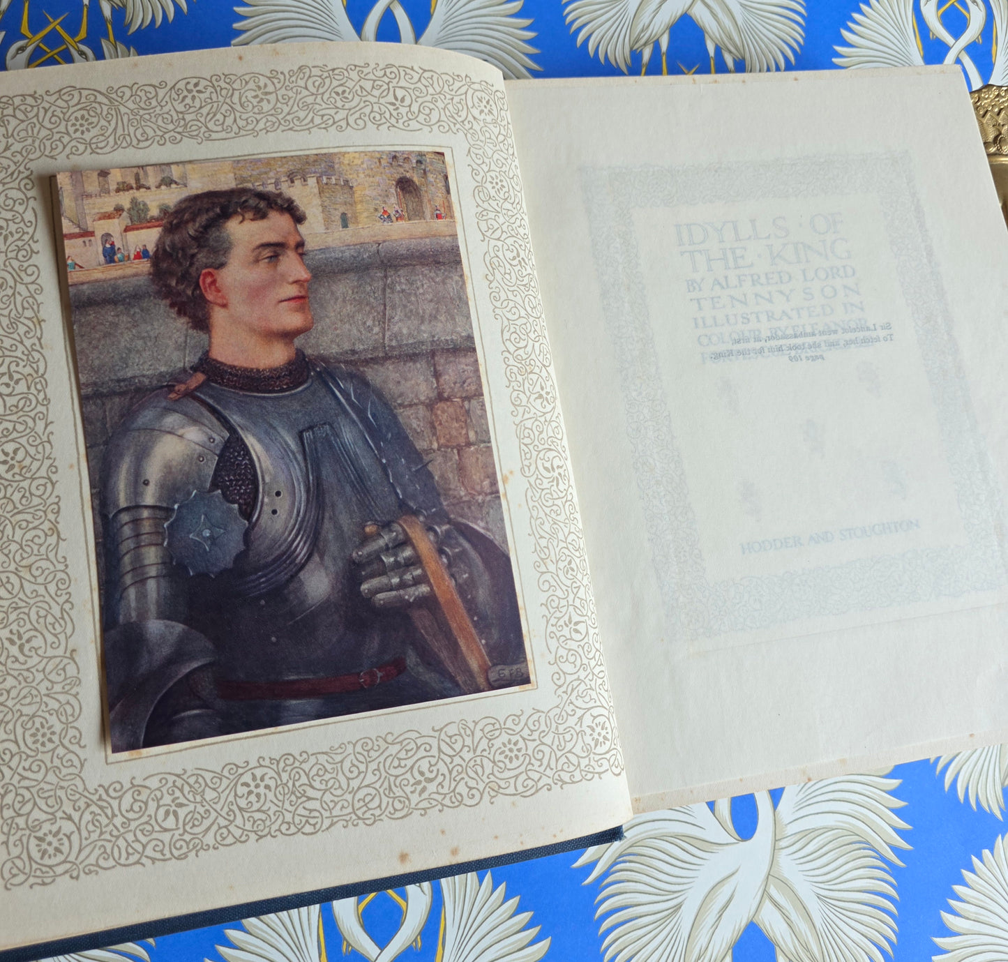 1911 Idylls of the King, by Tennyson, Eleanor Fortescue Brickdale Illustrations