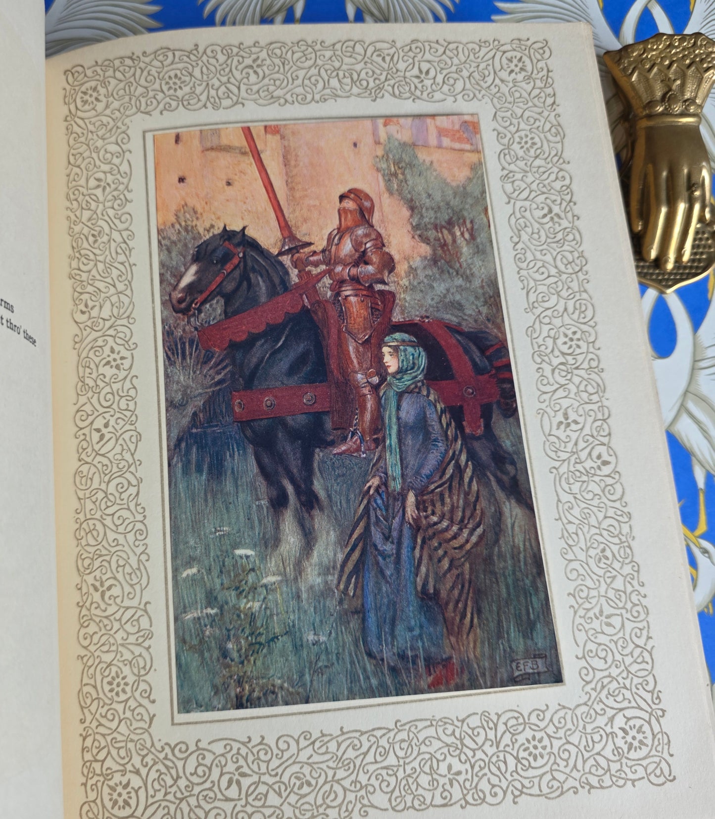 1911 Idylls of the King, by Tennyson, Eleanor Fortescue Brickdale Illustrations