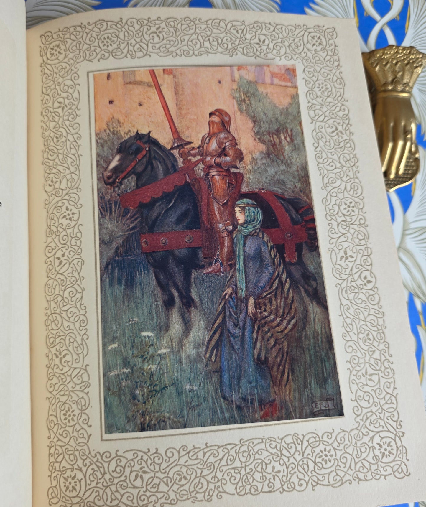 1911 Idylls of the King, by Tennyson, Eleanor Fortescue Brickdale Illustrations