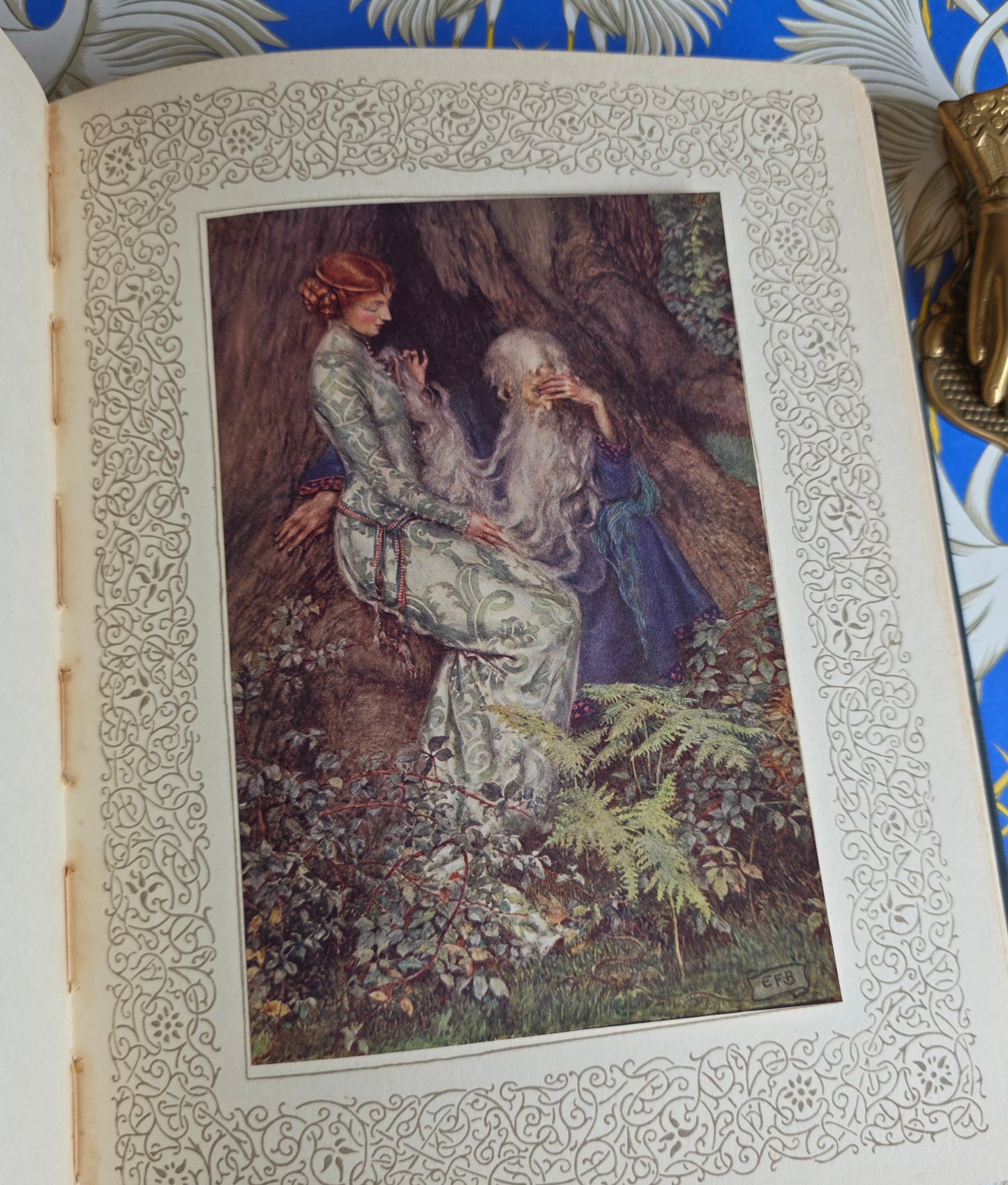 1911 Idylls of the King, by Tennyson, Eleanor Fortescue Brickdale Illustrations