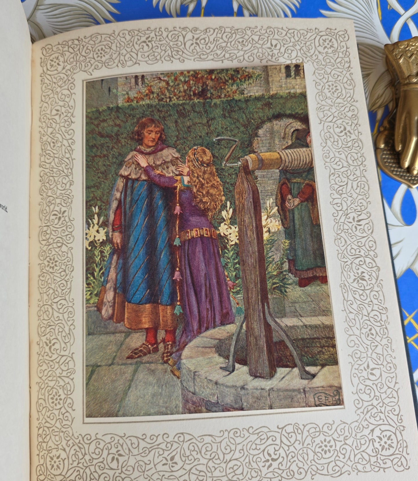 1911 Idylls of the King, by Tennyson, Eleanor Fortescue Brickdale Illustrations