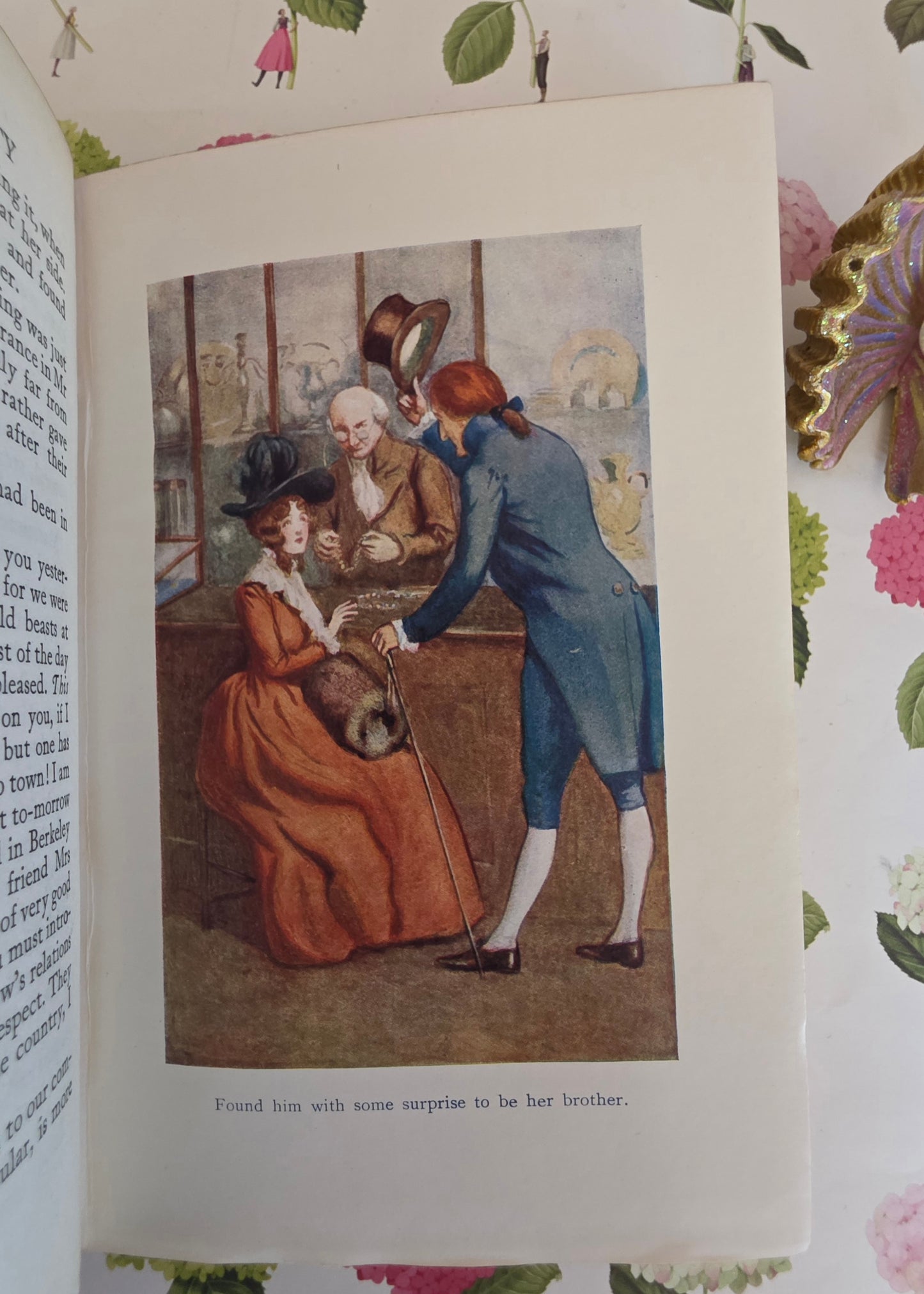 1908 Sense and Sensibility by Jane Austen: Illustrated Antique Book in Two Volumes
