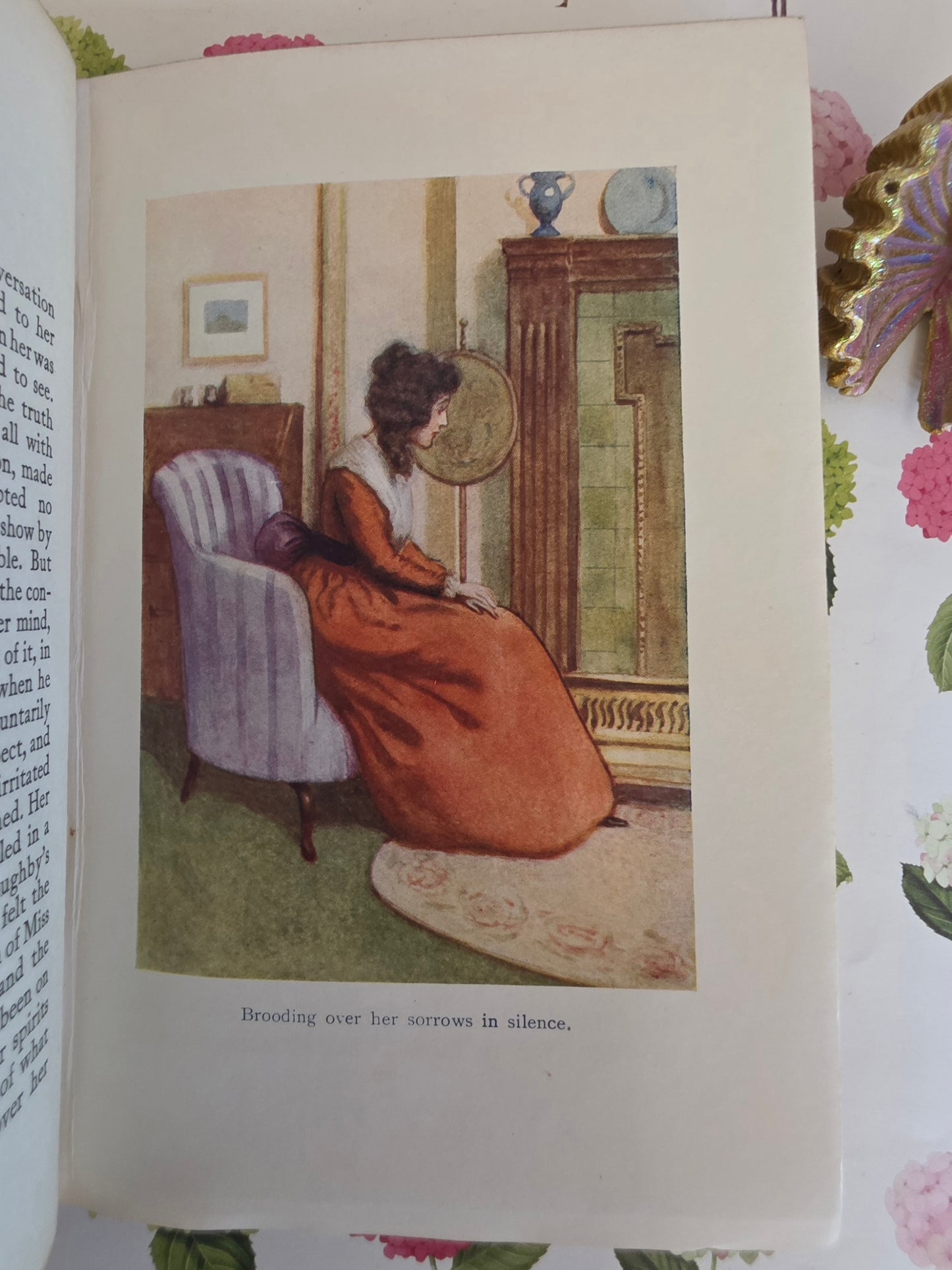 1908 Sense and Sensibility by Jane Austen: Illustrated Antique Book in Two Volumes