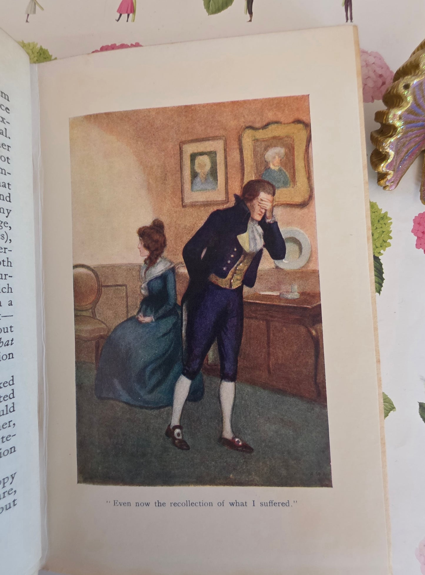 1908 Sense and Sensibility by Jane Austen: Illustrated Antique Book in Two Volumes