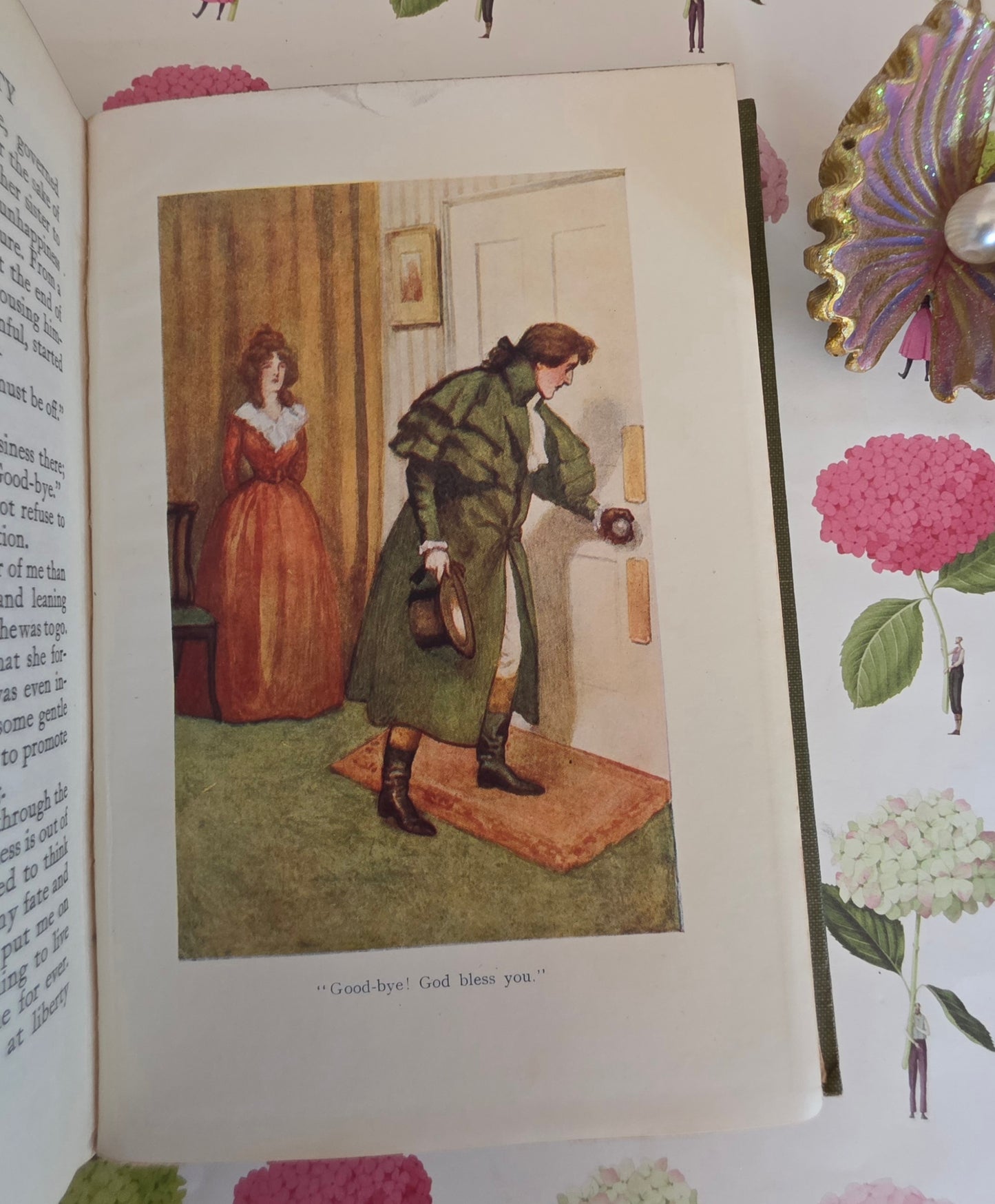 1908 Sense and Sensibility by Jane Austen: Illustrated Antique Book in Two Volumes