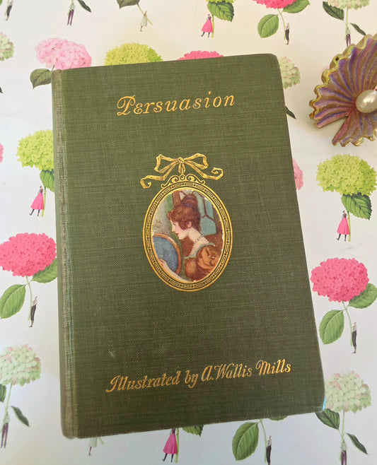 1910 Persuasion by Jane Austen: Illustrated Antique Book