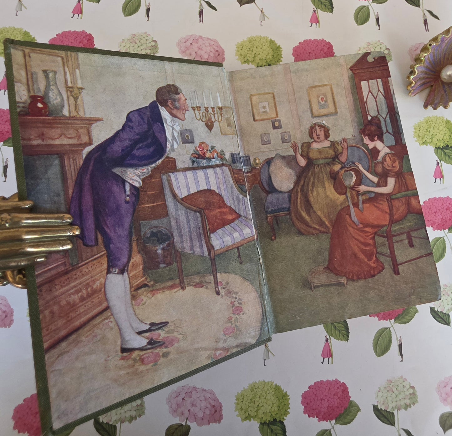 1910 Persuasion by Jane Austen: Illustrated Antique Book