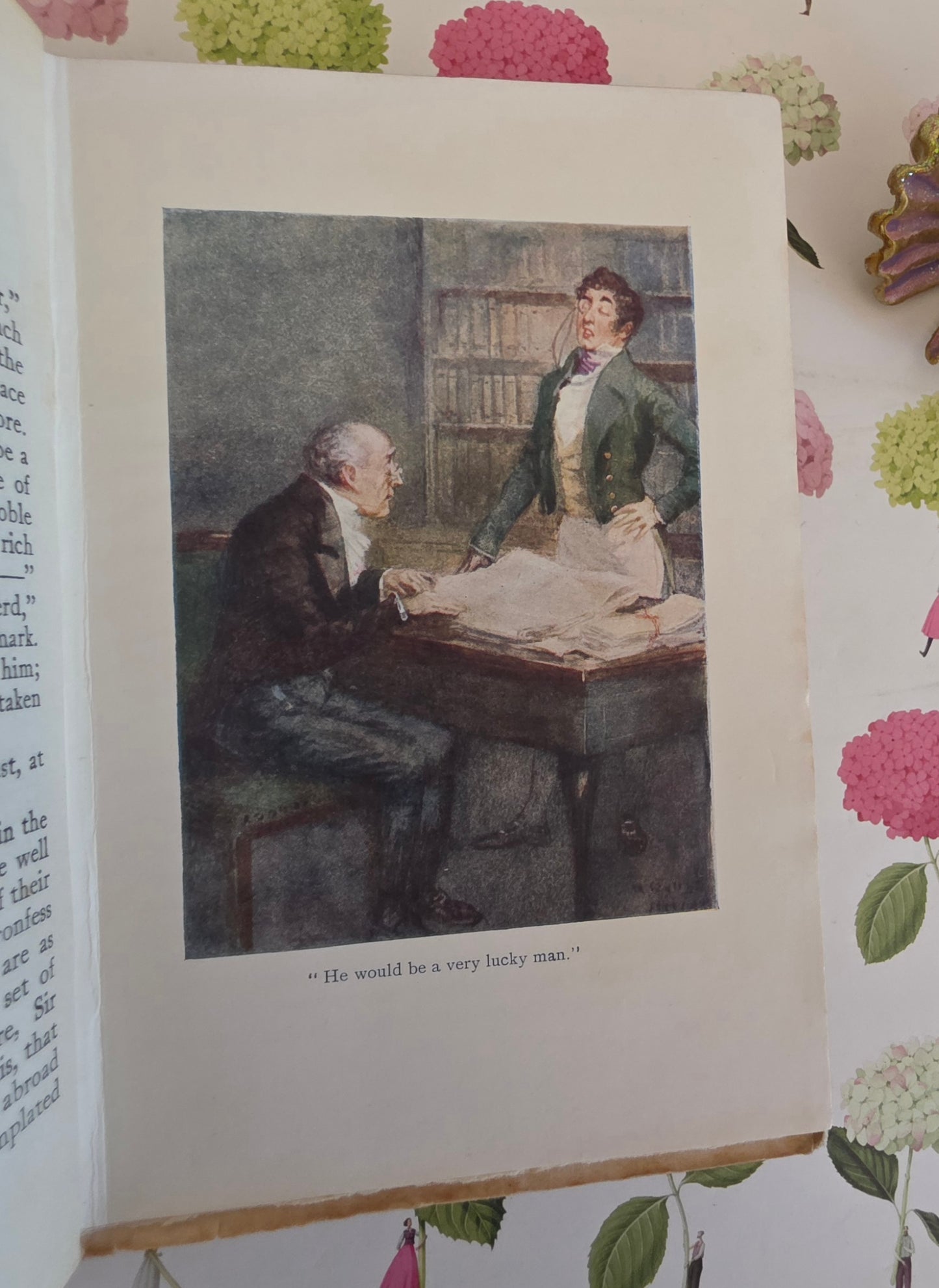 1910 Persuasion by Jane Austen: Illustrated Antique Book