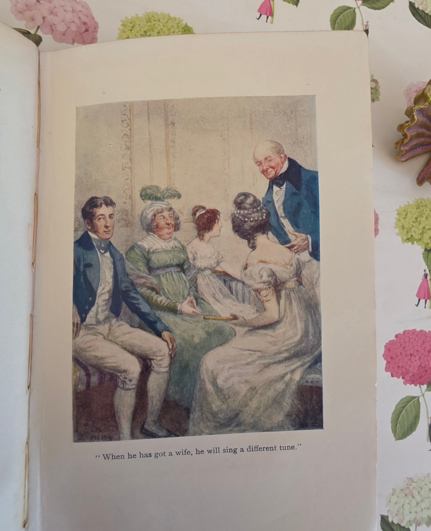 1910 Persuasion by Jane Austen: Illustrated Antique Book