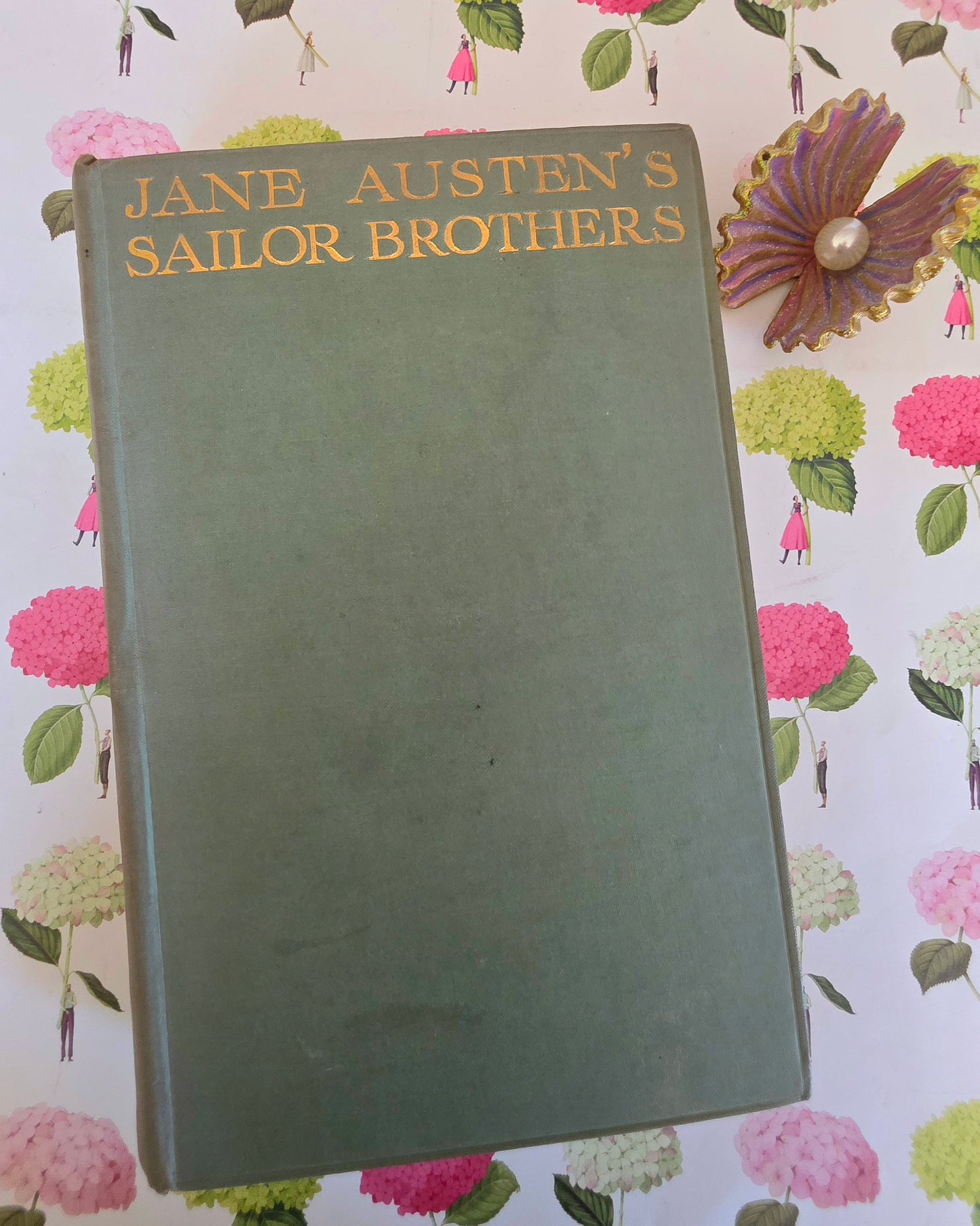 1906 Jane Austen's Sailor Brothers by Hubback & Hubback / Scarce Antique Book