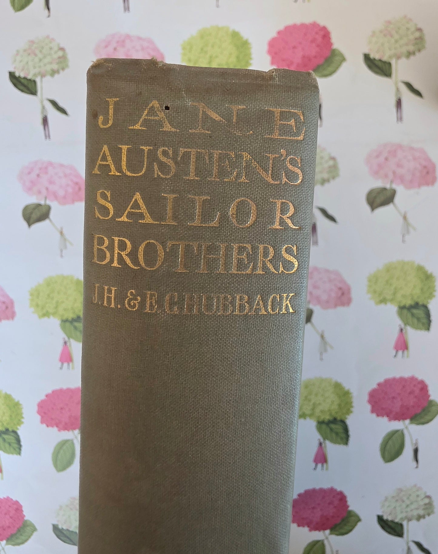 1906 Jane Austen's Sailor Brothers by Hubback & Hubback / Scarce Antique Book
