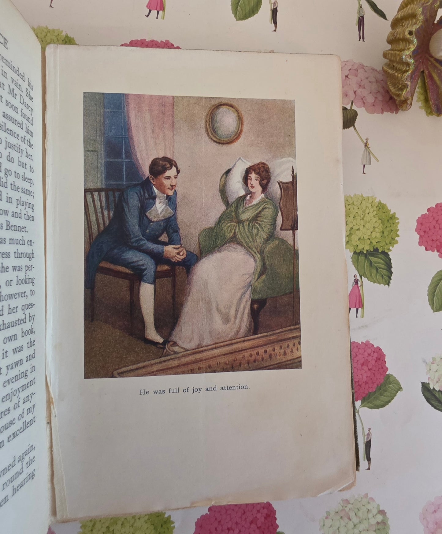 1908 Pride and Prejudice by Jane Austen: Illustrated Antique Book in Two Volumes - *Lacks 3 of the 20 Illustrations*