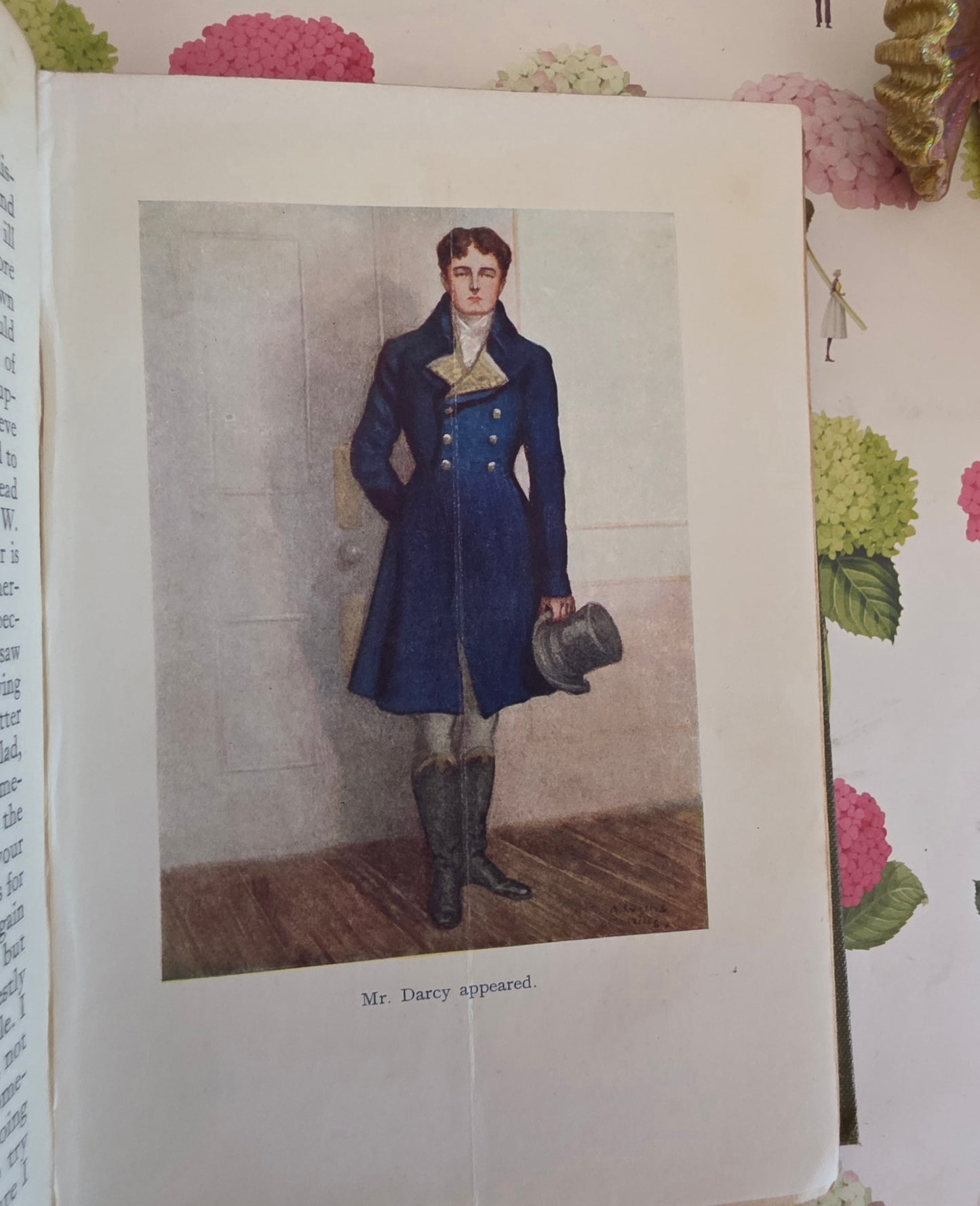 1908 Pride and Prejudice by Jane Austen: Illustrated Antique Book in Two Volumes - *Lacks 3 of the 20 Illustrations*