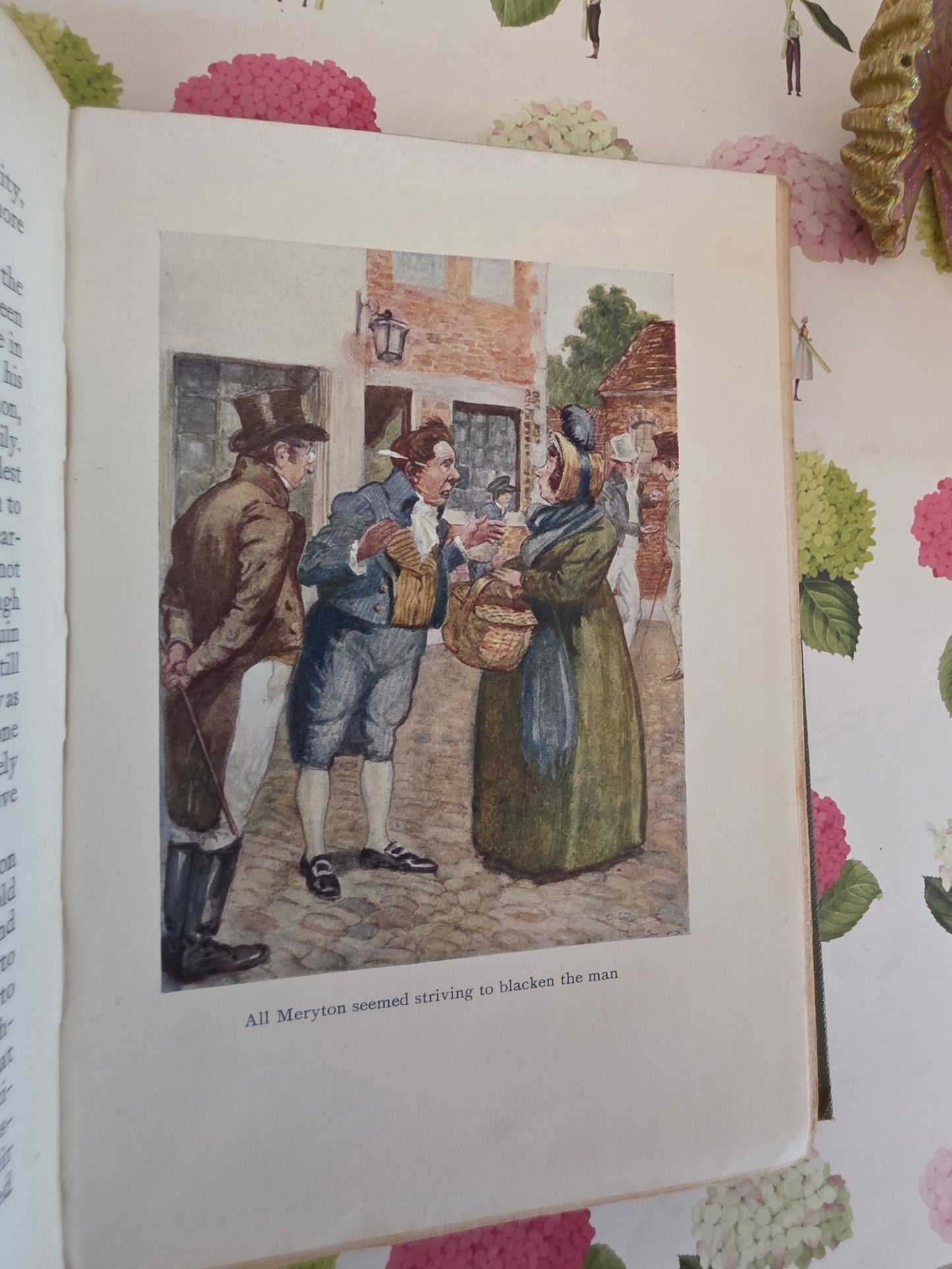 1908 Pride and Prejudice by Jane Austen: Illustrated Antique Book in Two Volumes - *Lacks 3 of the 20 Illustrations*