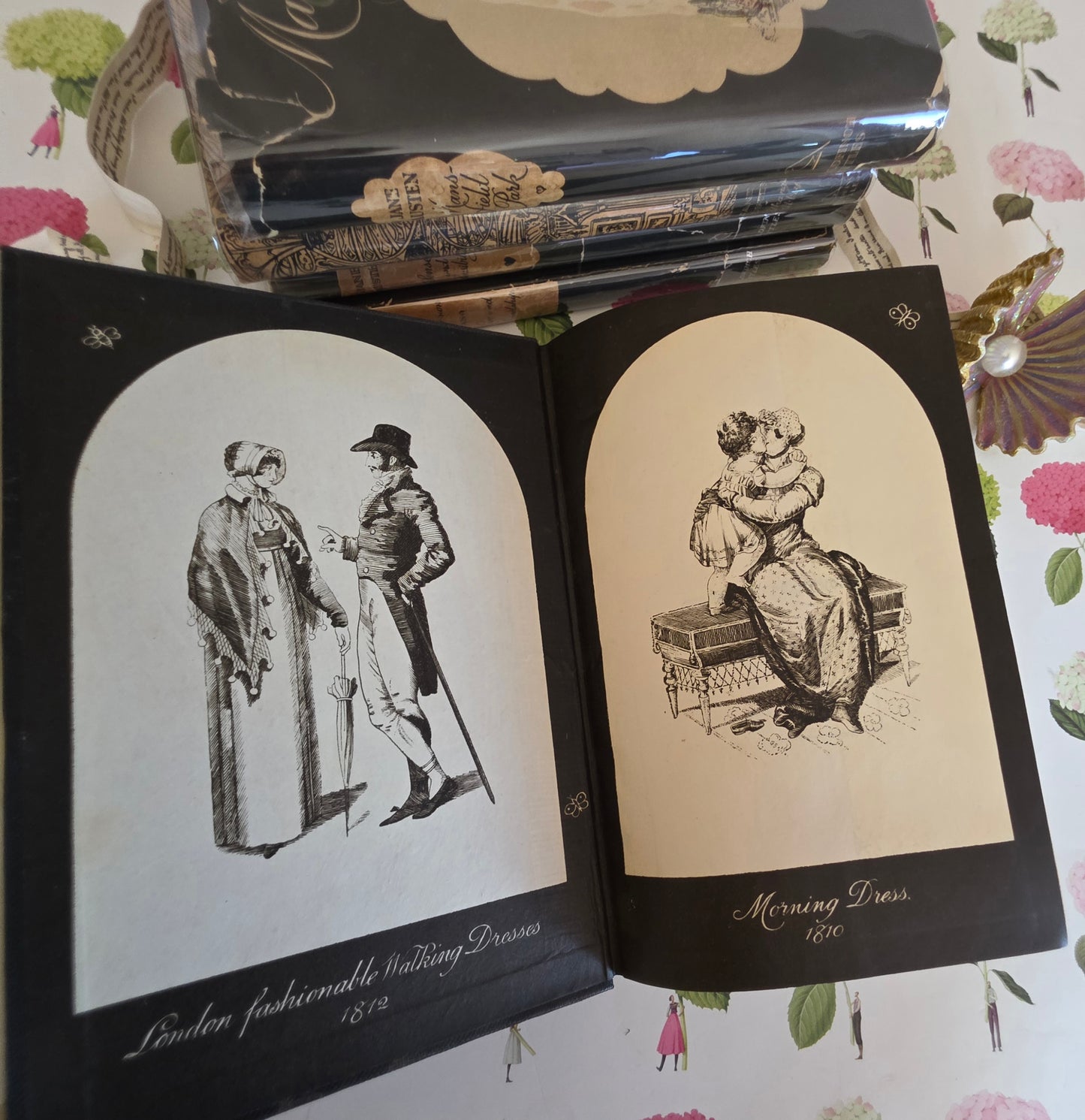 1948 Jane Austen Novels - Set of Five Goldfinch Titles - Vintage Book Set